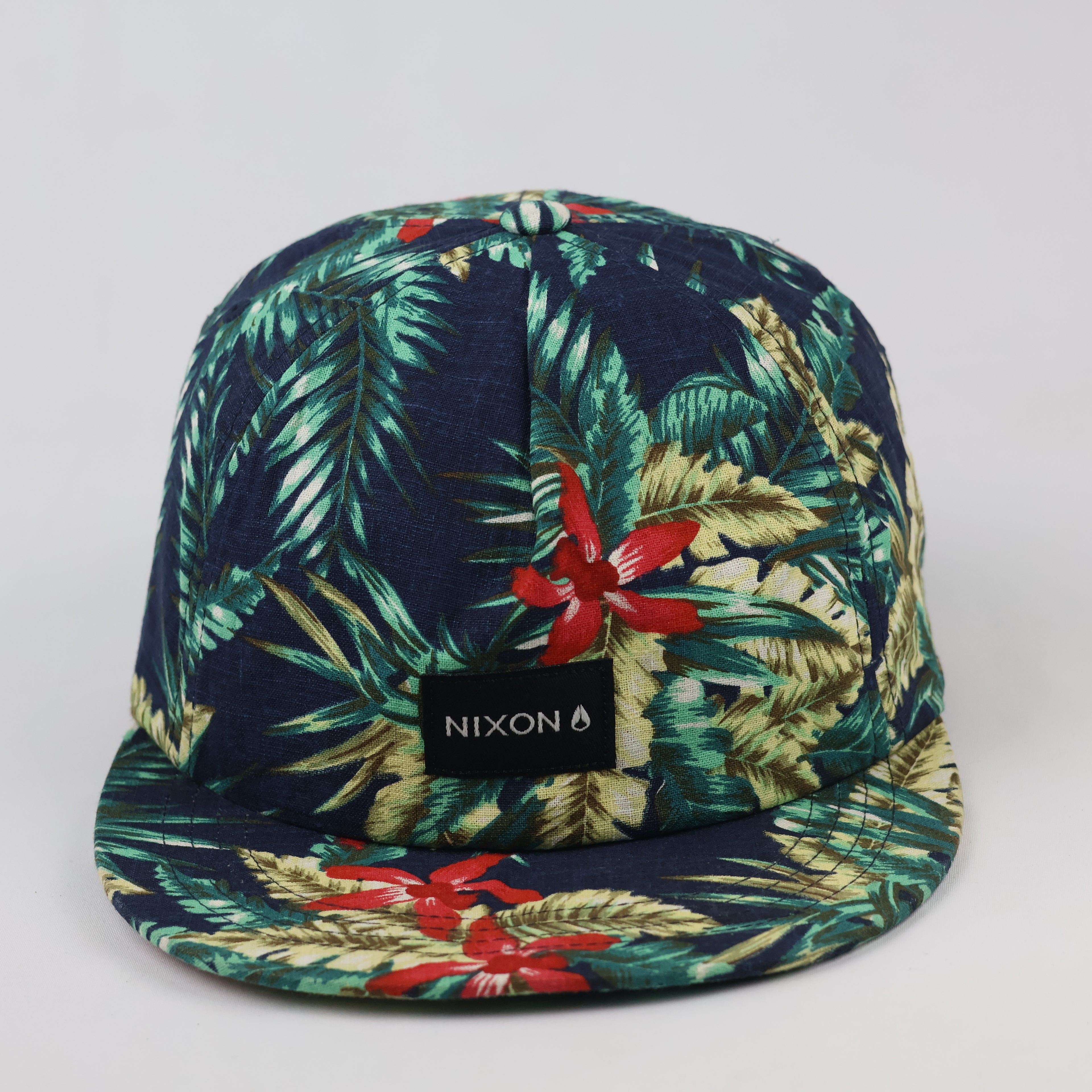Vintage Nixon Floral Tropical Snapback - Rare Yupoong Sample Cap
