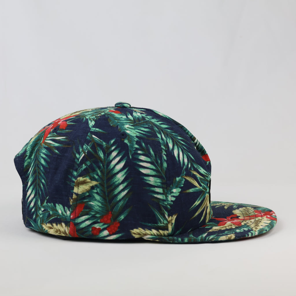 Vintage Nixon Floral Tropical Snapback - Rare Yupoong Sample Cap