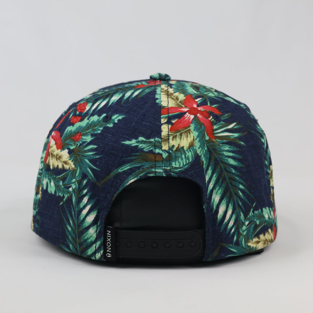 Vintage Nixon Floral Tropical Snapback - Rare Yupoong Sample Cap