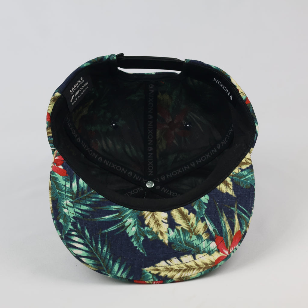 Vintage Nixon Floral Tropical Snapback - Rare Yupoong Sample Cap
