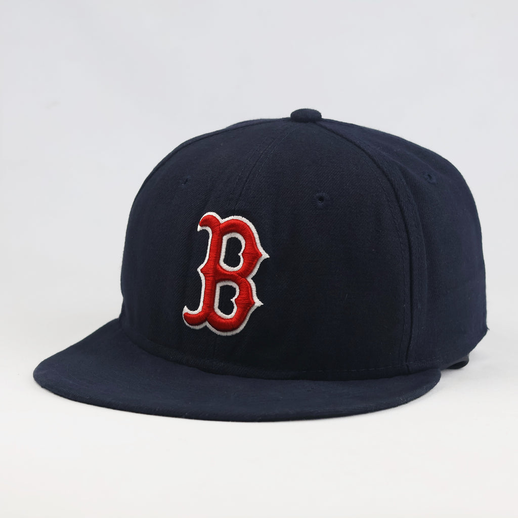 Thrifted Boston Red Sox Navy MLB Baseball Cap (57.7cm) | 10475