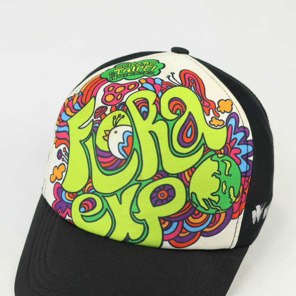 Retro Taipei Fora Exp Souvenir Trucker Cap – Mesh Back Baseball Hat