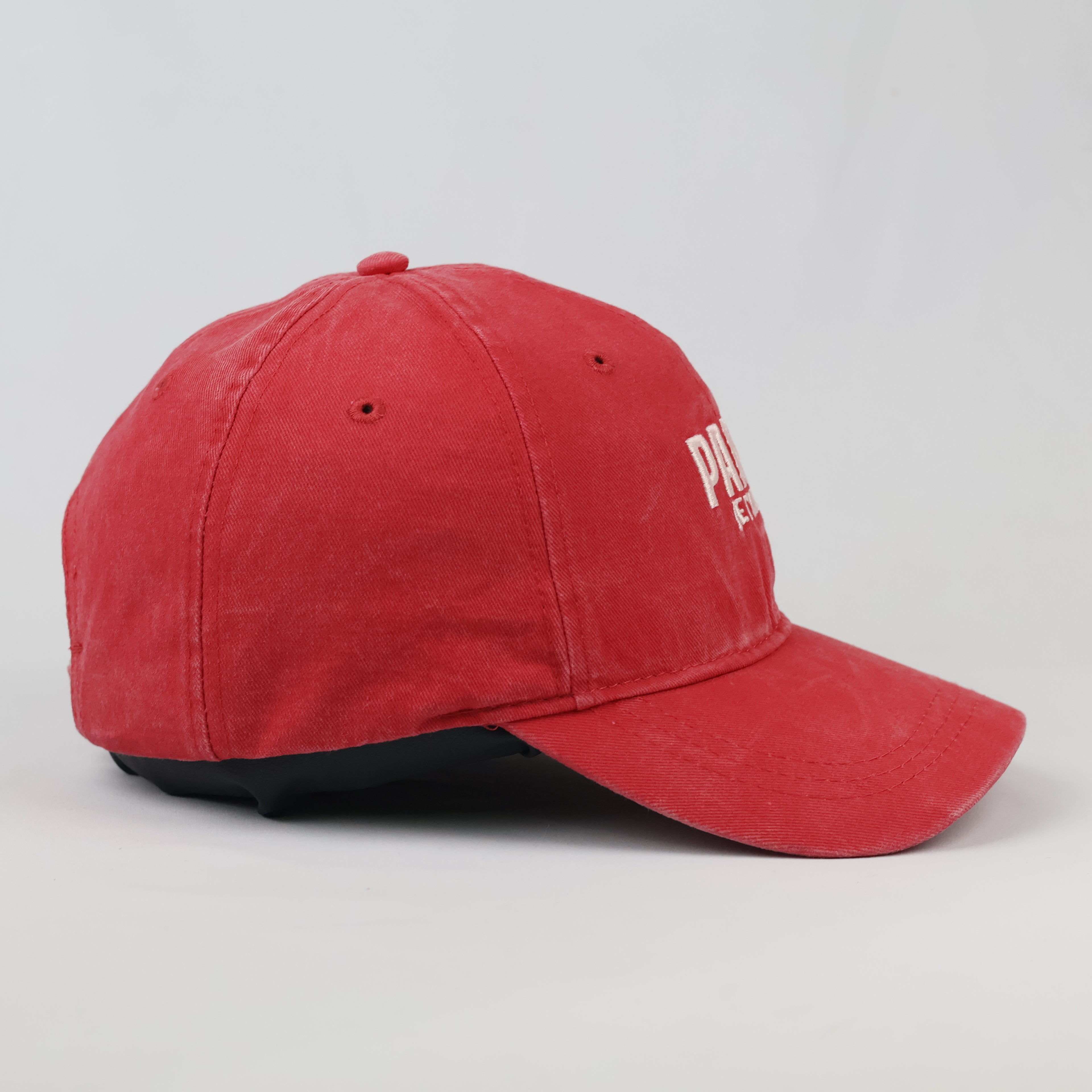 Primark Paris Je T'aime Embroidered Cap | Thrifted Red Sport Hat 56-58cm