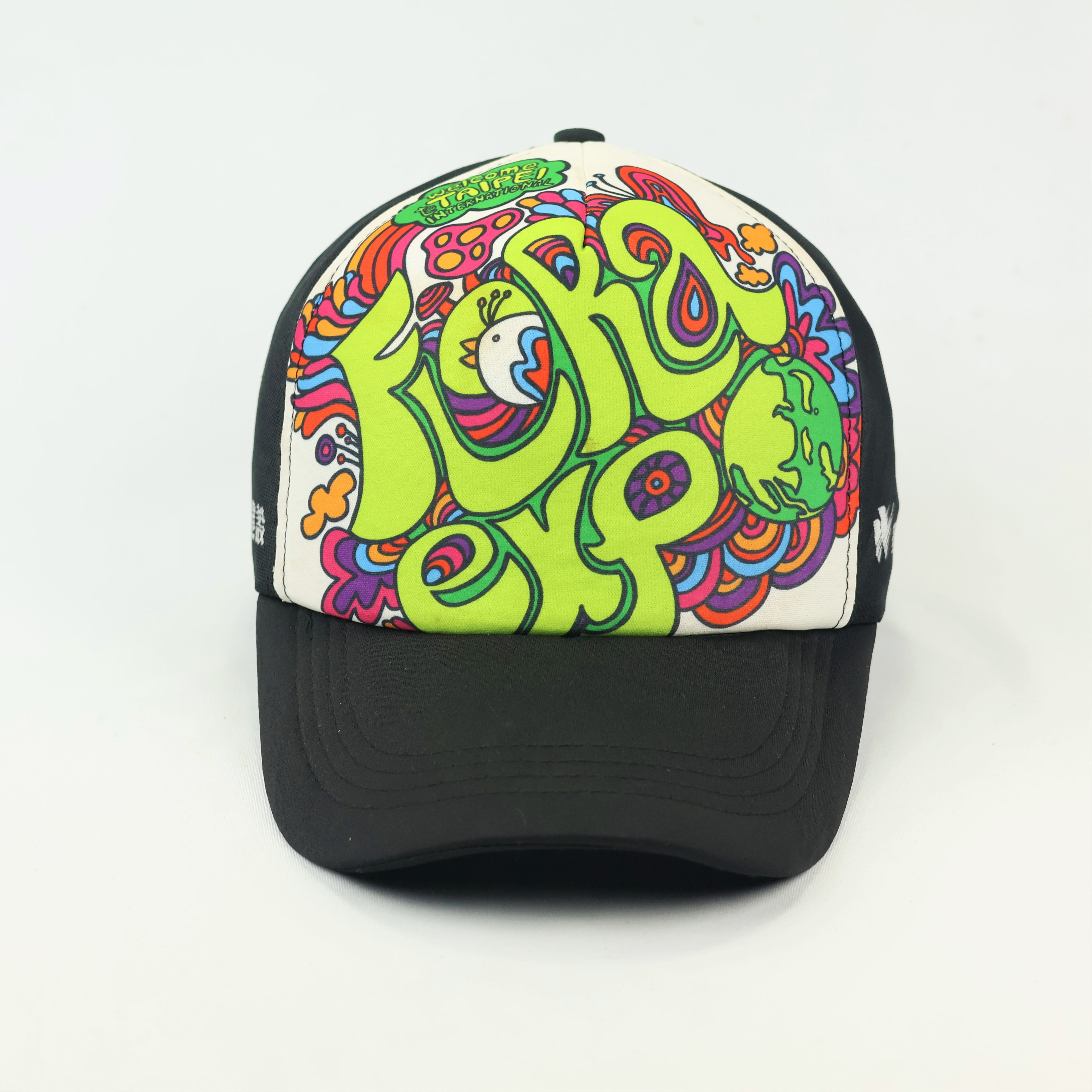 Retro Taipei Fora Exp Souvenir Trucker Cap – Mesh Back Baseball Hat