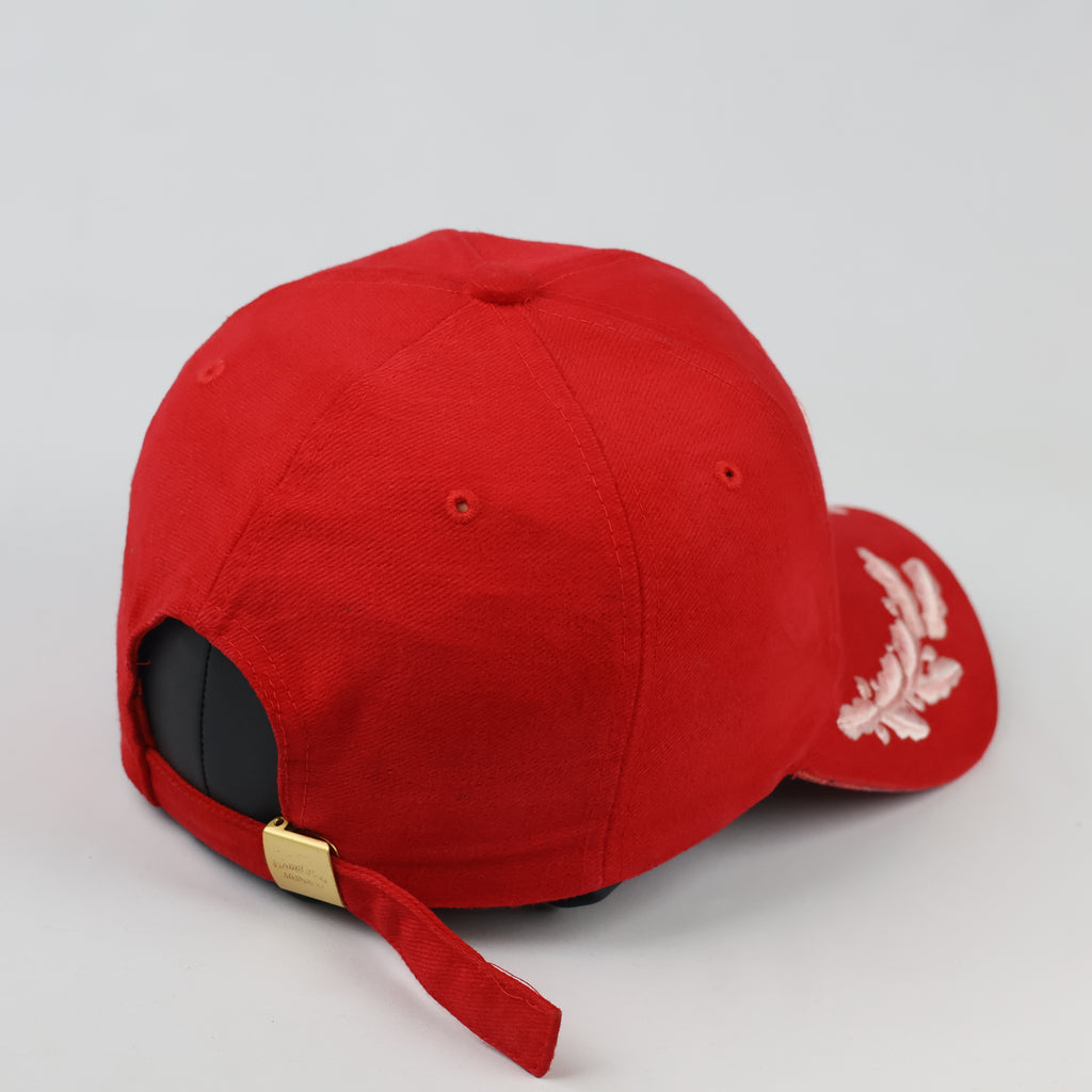 Retro Monaco Grand Prix Racing Cap | Thrifted Red Sport Hat 57-59cm