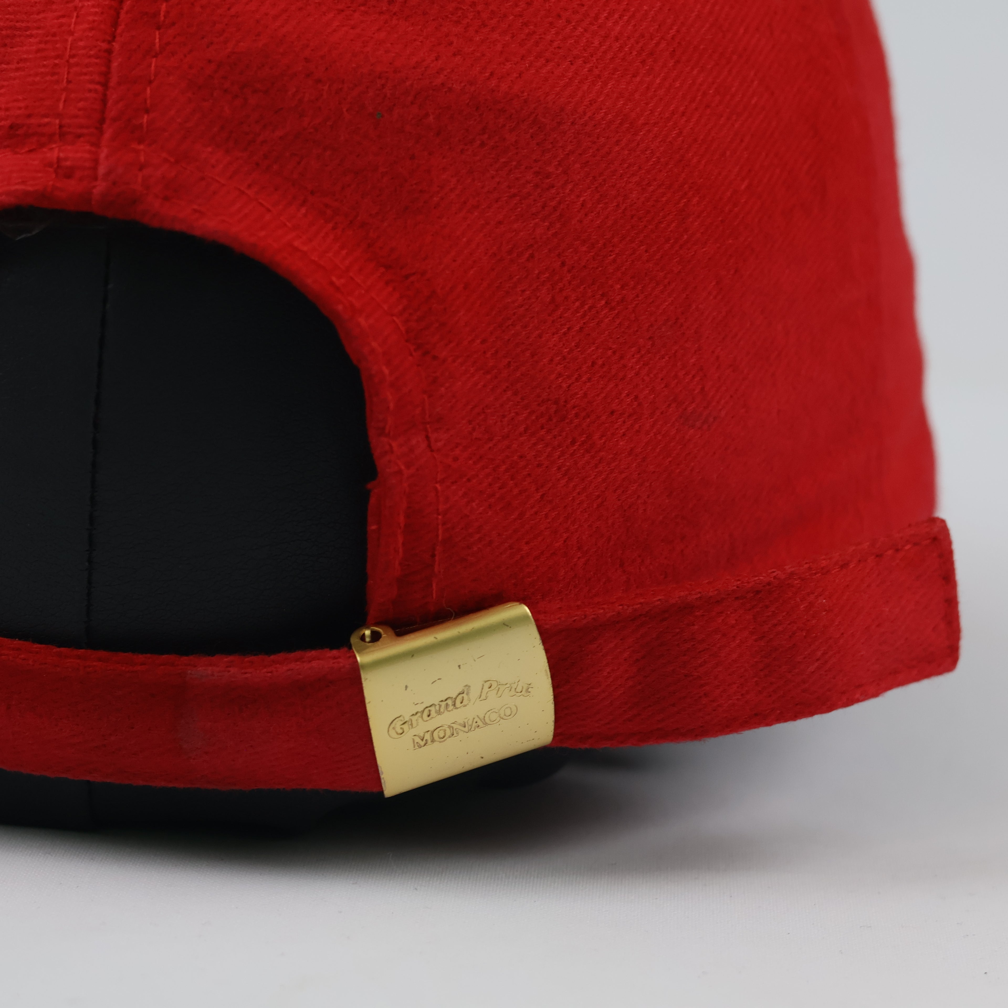 Retro Monaco Grand Prix Racing Cap | Thrifted Red Sport Hat 57-59cm