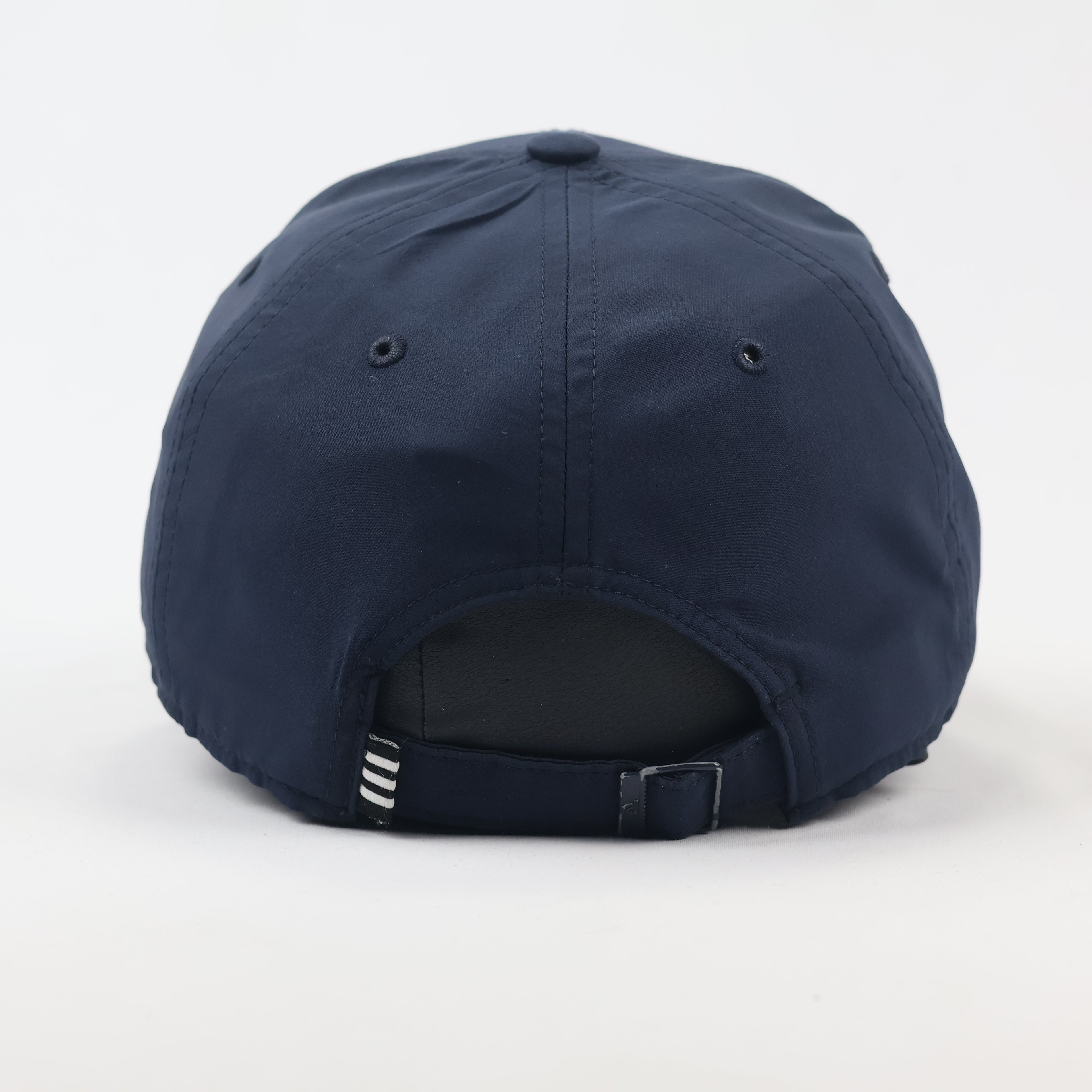 Adidas Navy Blue Thrifted Baseball Cap with Metal Logo Plate