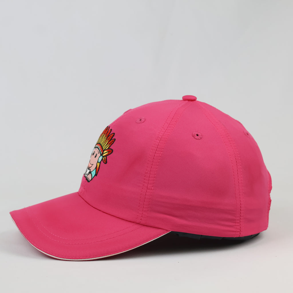Bright Hot Pink Gram Embroidered Cap | Thrifted Y2K Style Hat 55-57cm