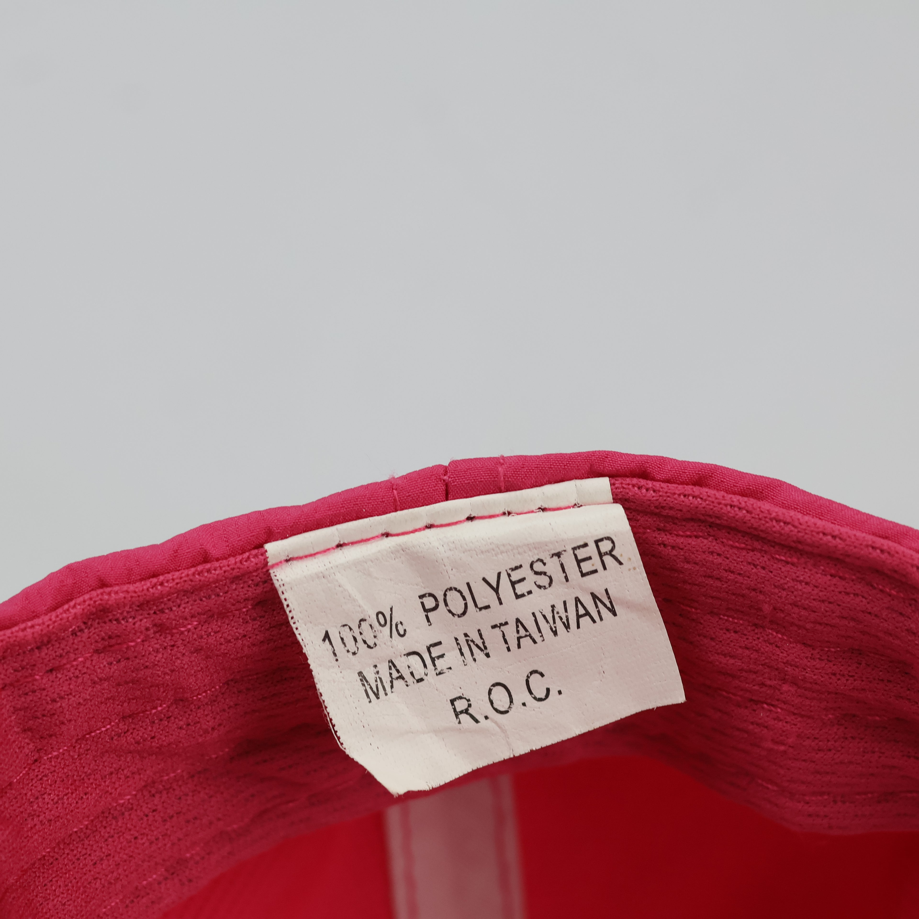 Bright Hot Pink Gram Embroidered Cap | Thrifted Y2K Style Hat 55-57cm
