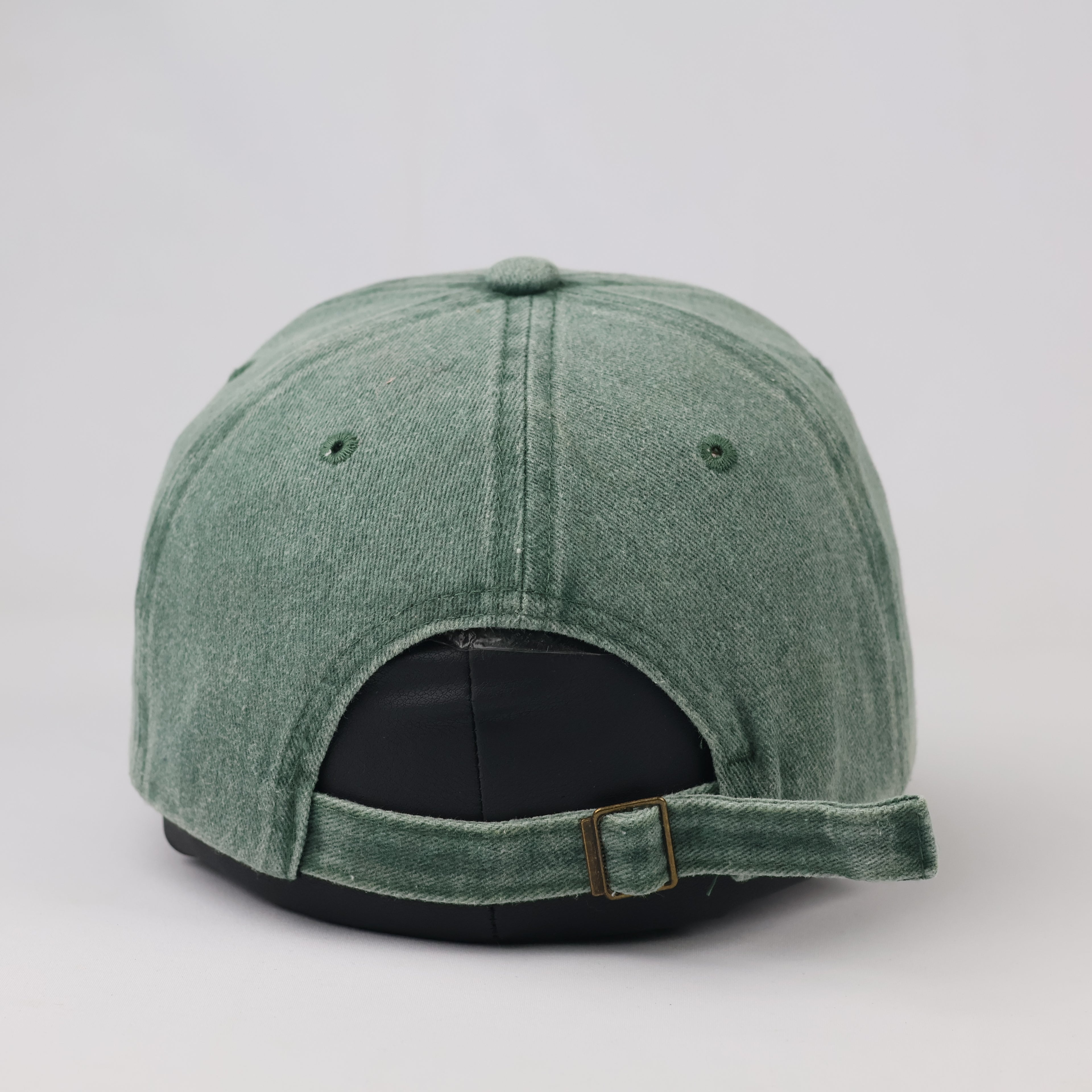 Thrifted Sage Green Graphic Dad Hat | Adjustable Size 56-58cm