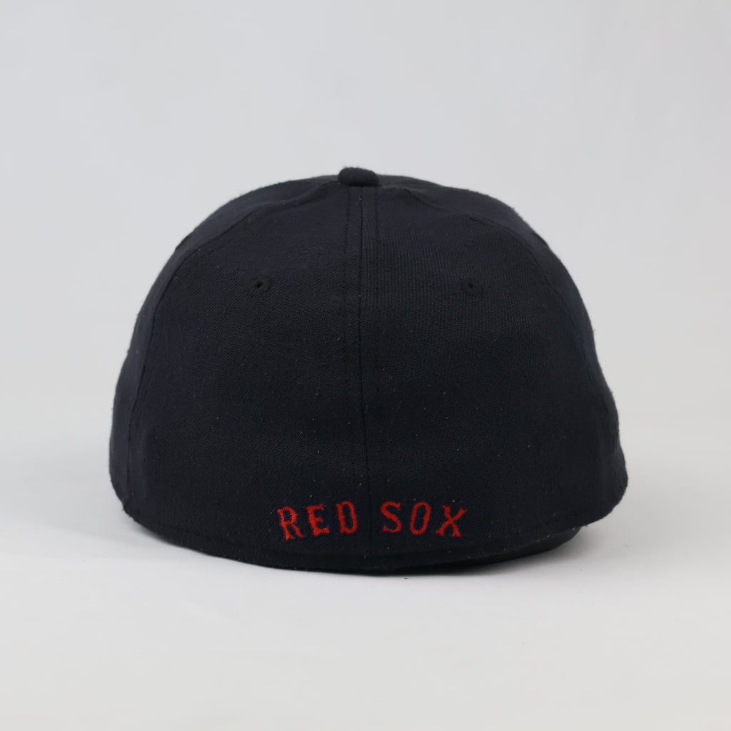 Thrifted Boston Red Sox MLB Cap | New Era 3930 Navy Blue