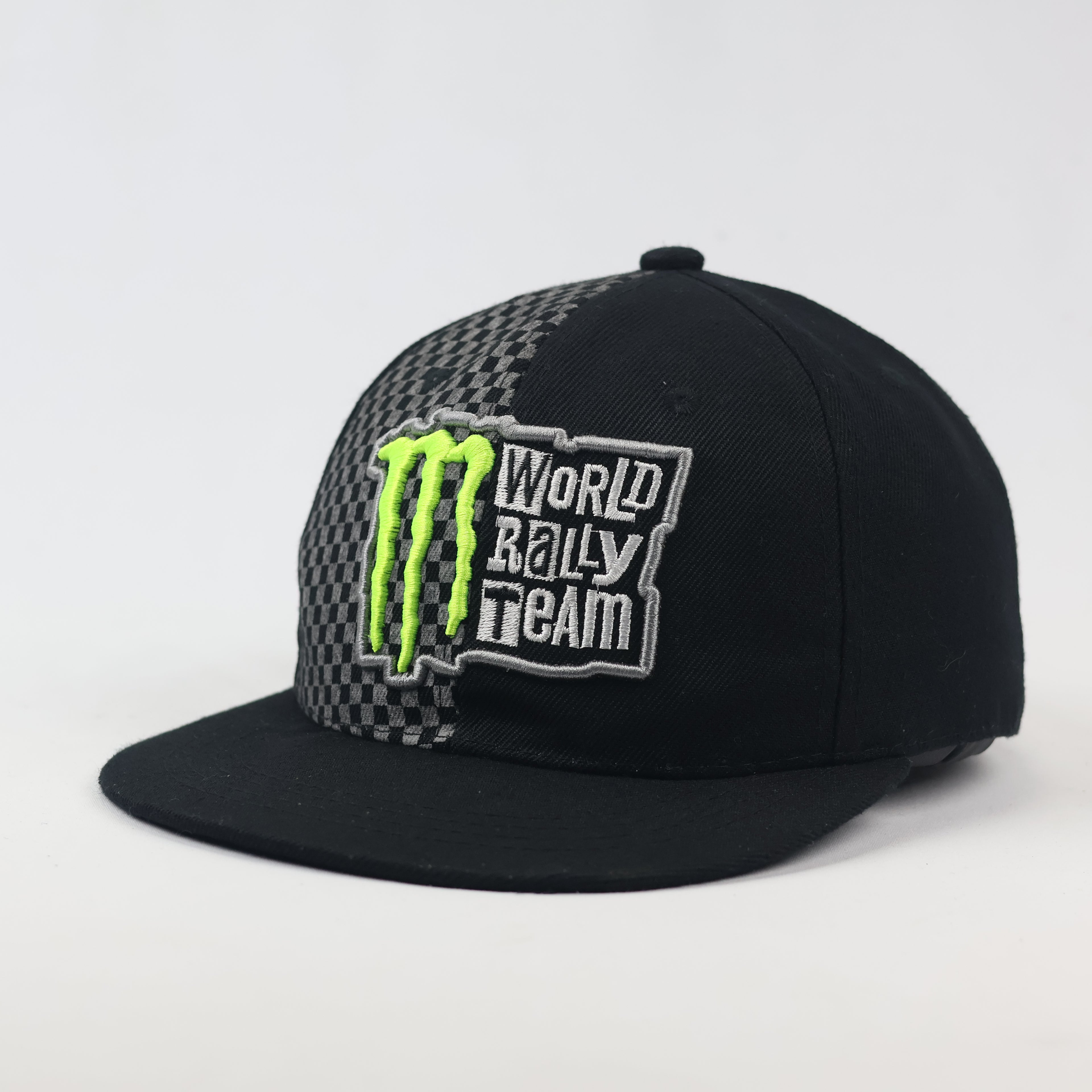 Monster Energy Racing Graphic Thrifted Cap – Unisex Streetwear Baseball Hat