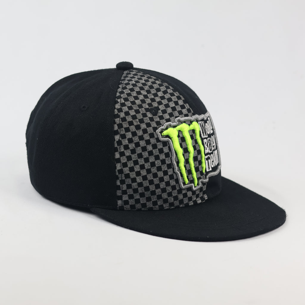 Monster Energy Racing Graphic Thrifted Cap – Unisex Streetwear Baseball Hat
