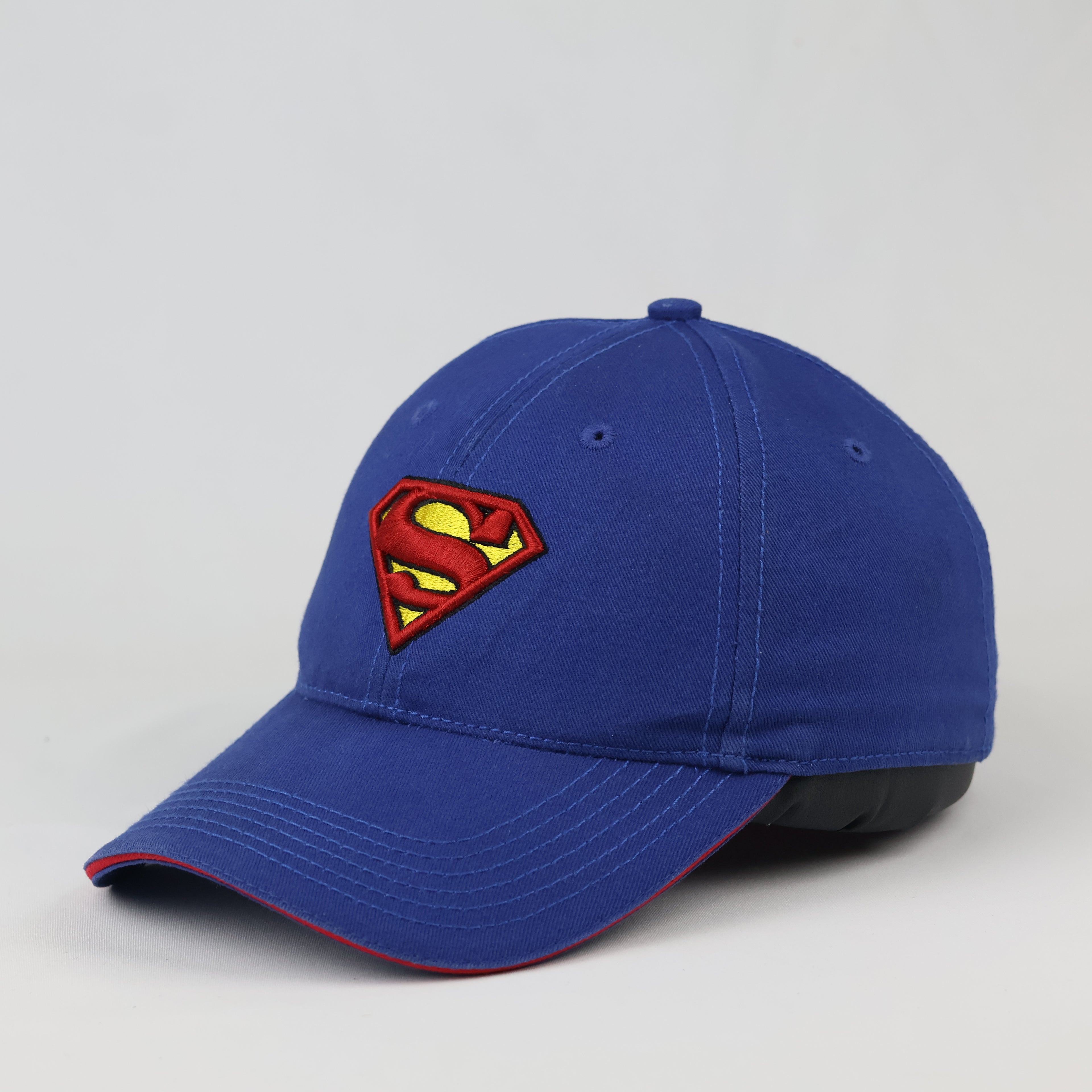 Vintage Warner Bros Superman Blue Sport Cap - DC Comics Dad Hat