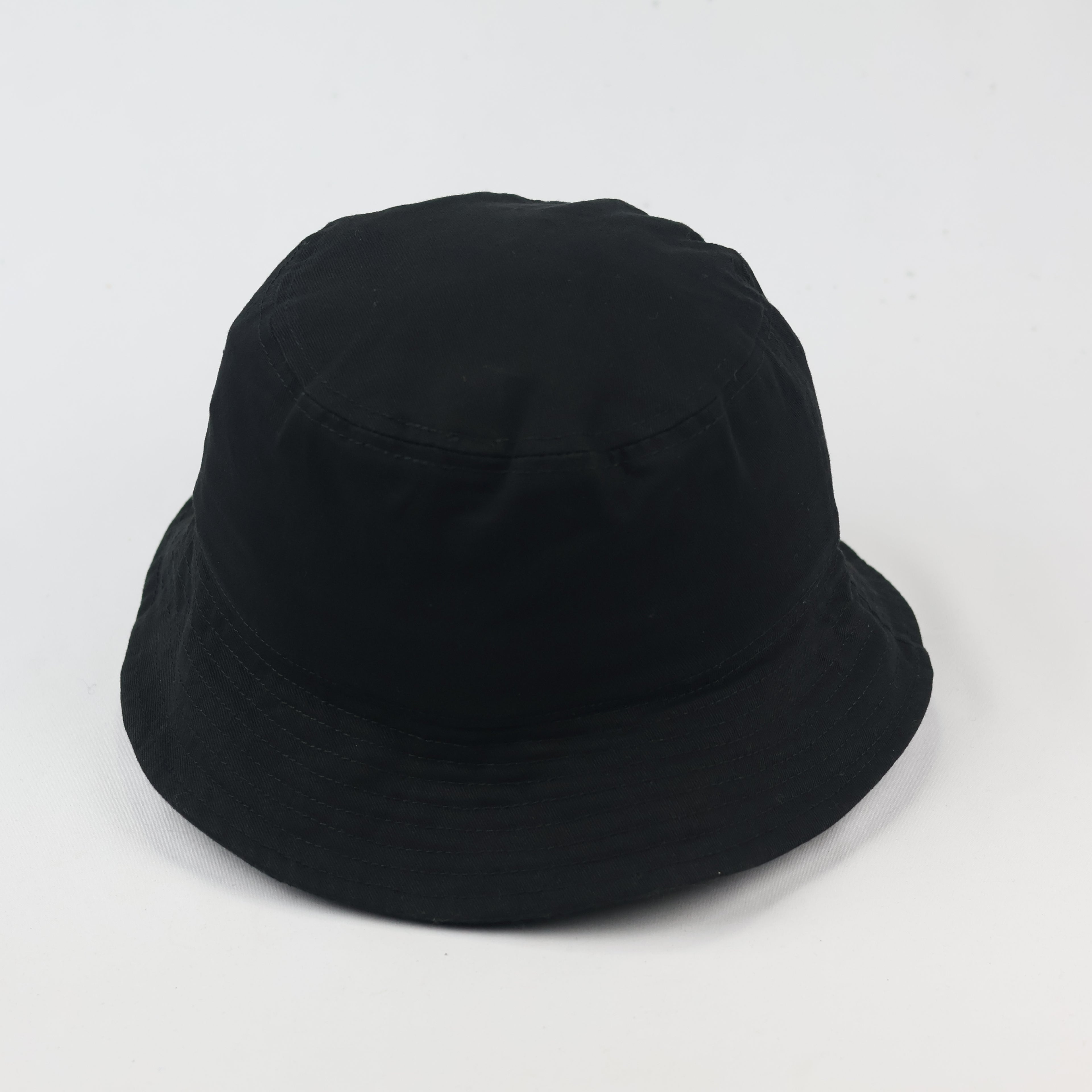 Authentic Kangol Black Thrifted Bucket Hat – Size Medium Vintage Style