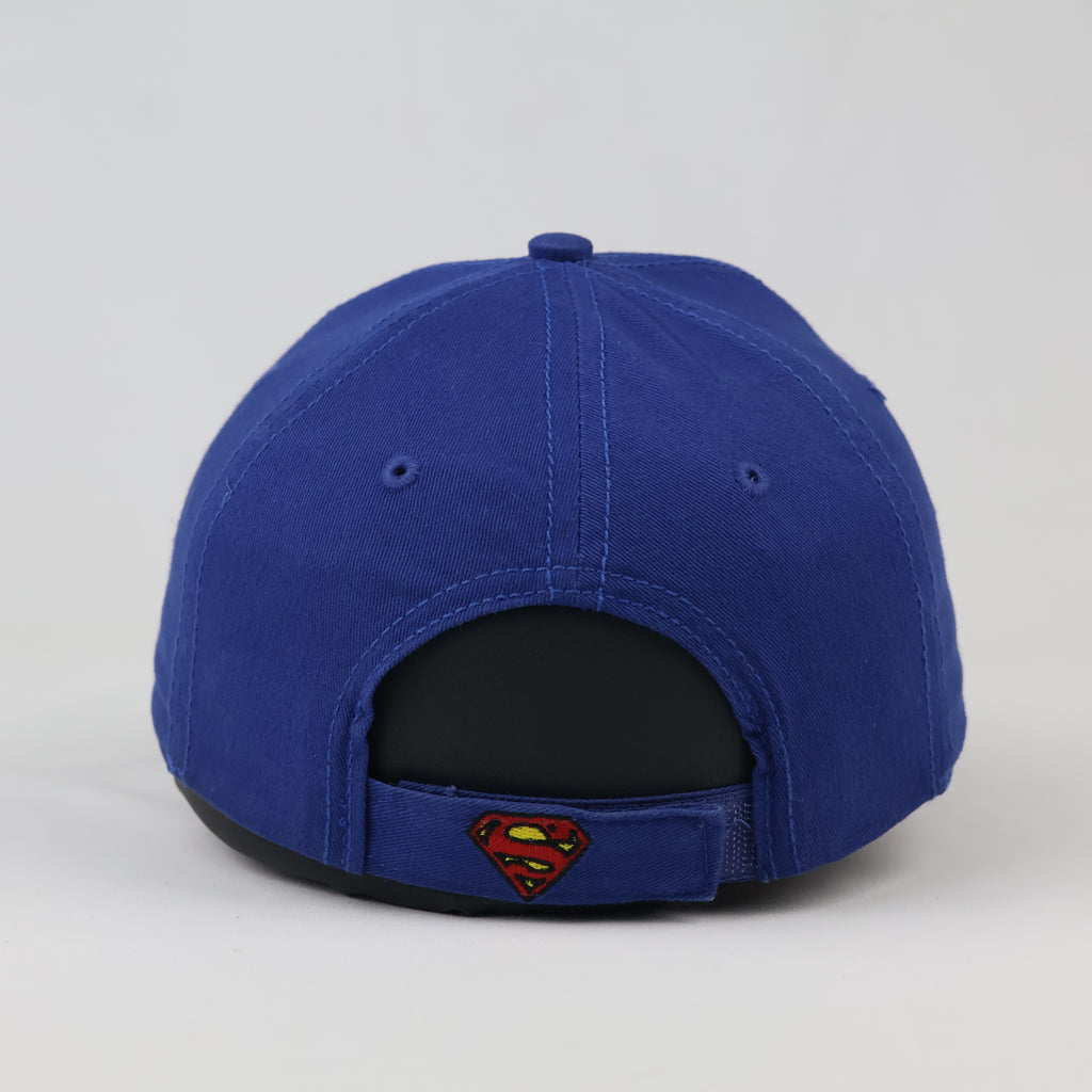 Vintage Warner Bros Superman Blue Sport Cap - DC Comics Dad Hat