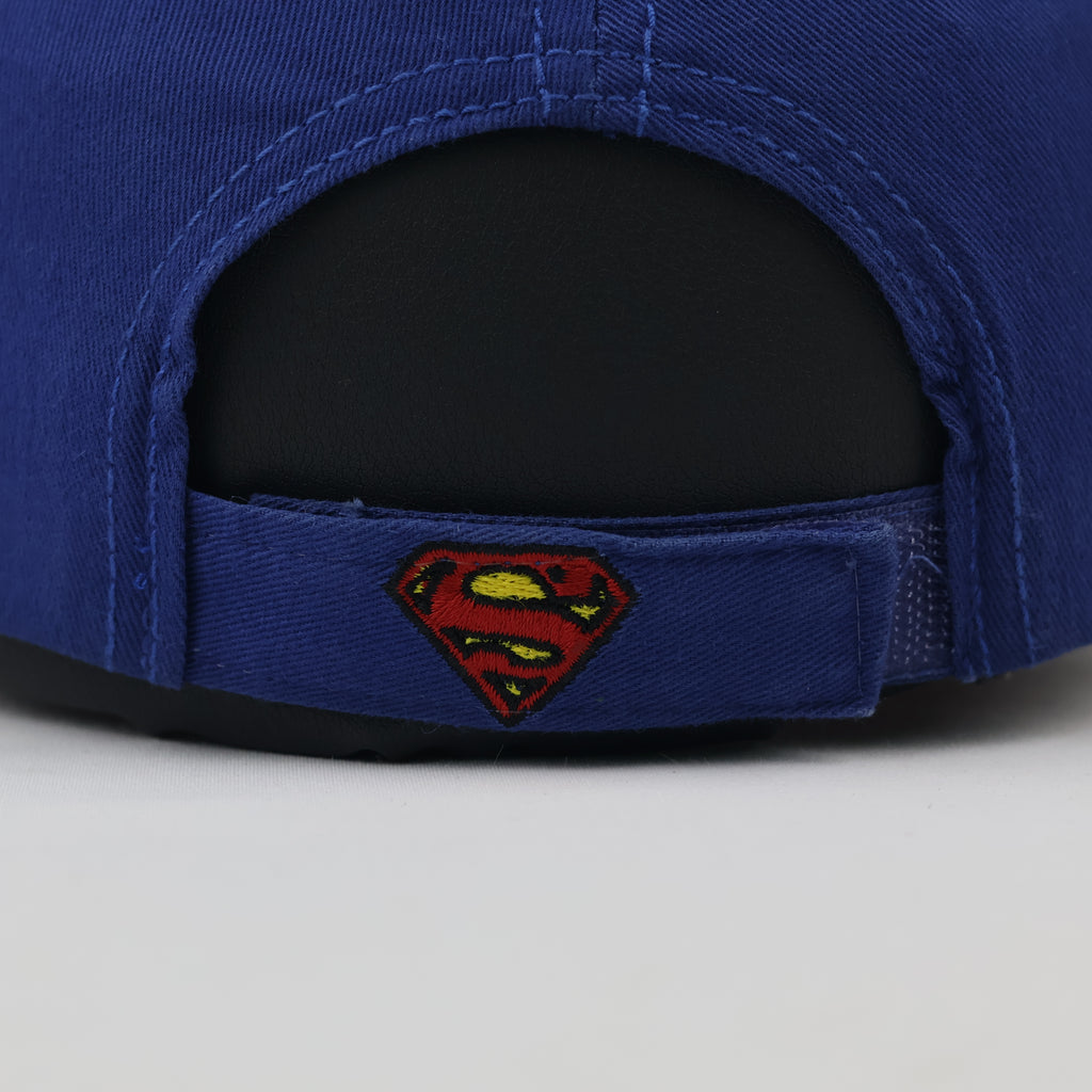 Vintage Warner Bros Superman Blue Sport Cap - DC Comics Dad Hat