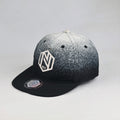 Thrifted H&M Ombre Geometric NYC Flat Brim Cap (55-57cm) | 10497