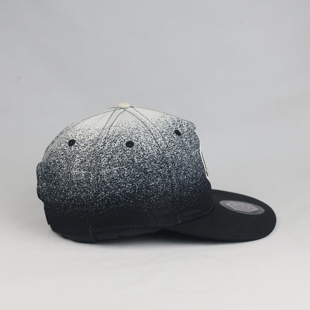 Thrifted H&M Ombre Geometric NYC Flat Brim Cap (55-57cm) | 10497