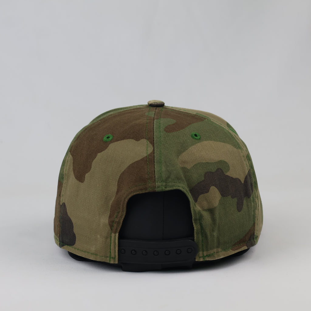 New Era 9FIFTY Batman Embroidered Hat | Thrifted Camo Snapback 57-59cm