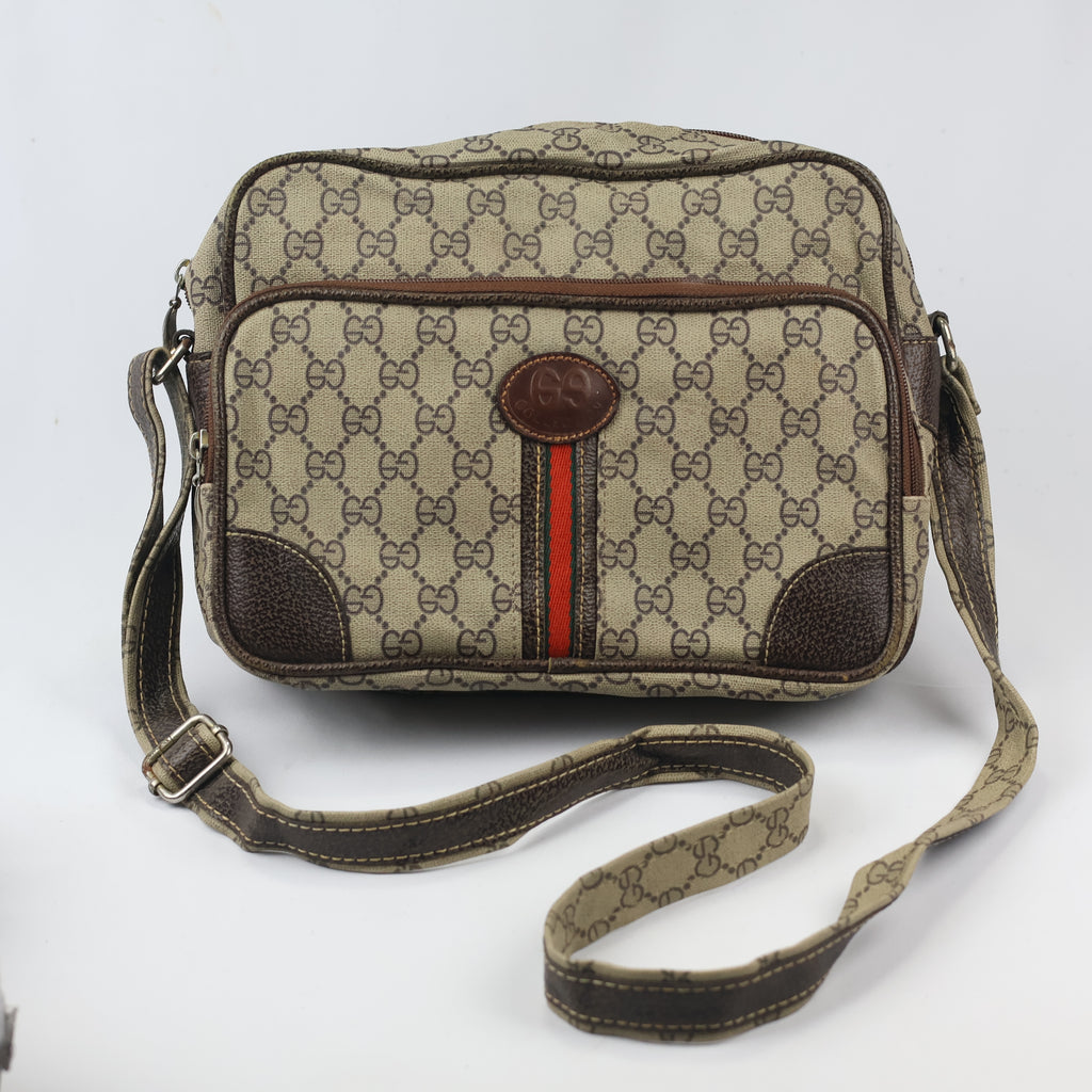 Vintage Premium Quality Collection Monogram Crossbody Shoulder Bag