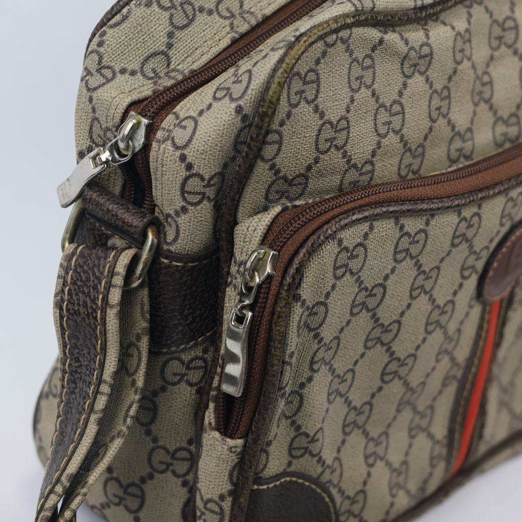 Vintage Premium Quality Collection Monogram Crossbody Shoulder Bag