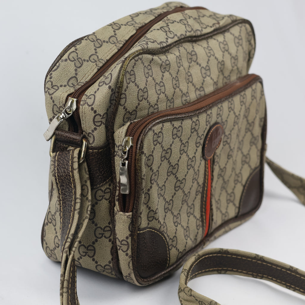 Vintage Premium Quality Collection Monogram Crossbody Shoulder Bag