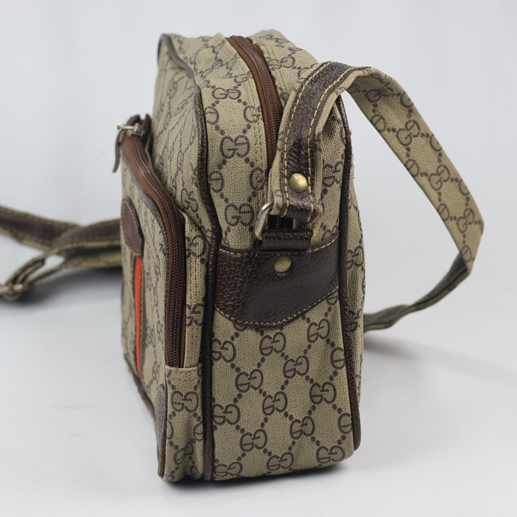 Vintage Premium Quality Collection Monogram Crossbody Shoulder Bag