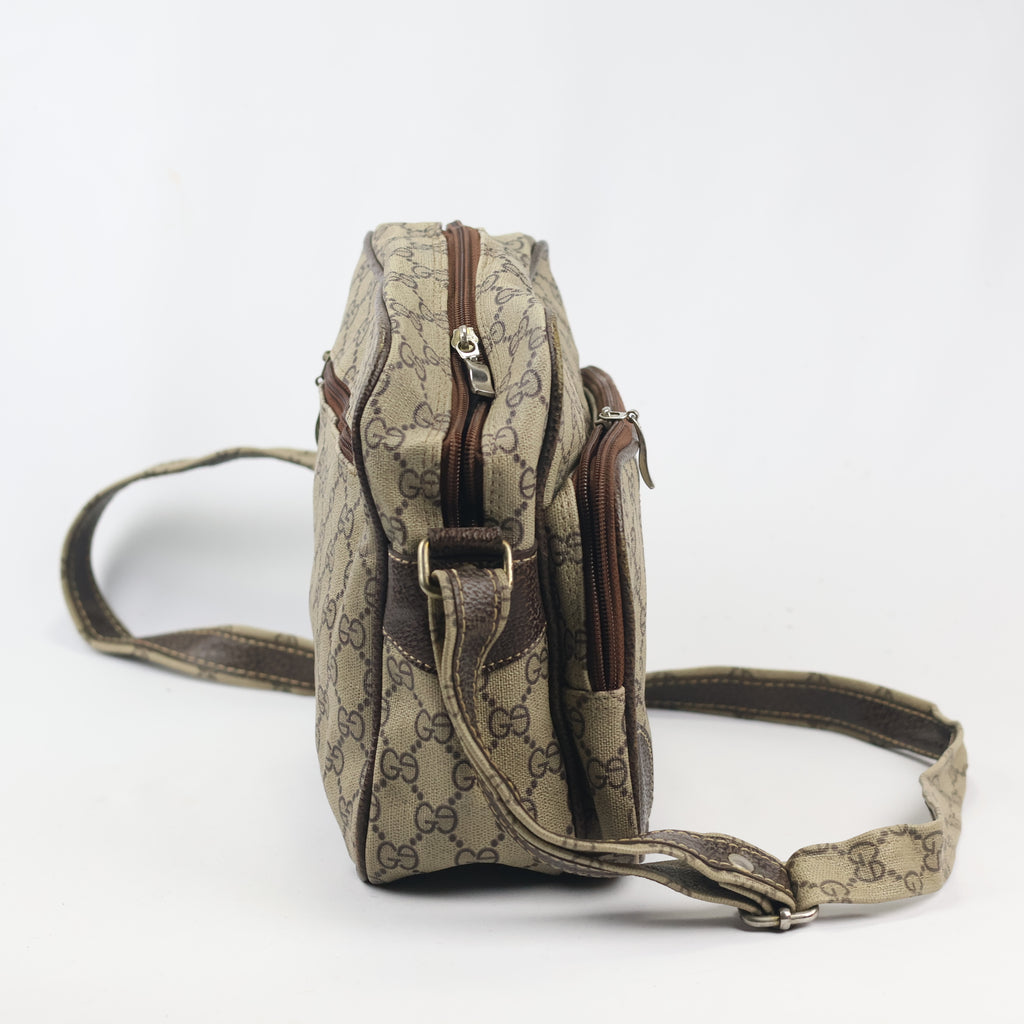 Vintage Premium Quality Collection Monogram Crossbody Shoulder Bag