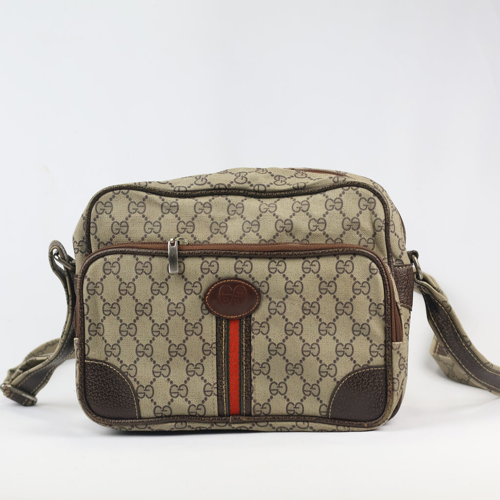 Vintage Premium Quality Collection Monogram Crossbody Shoulder Bag
