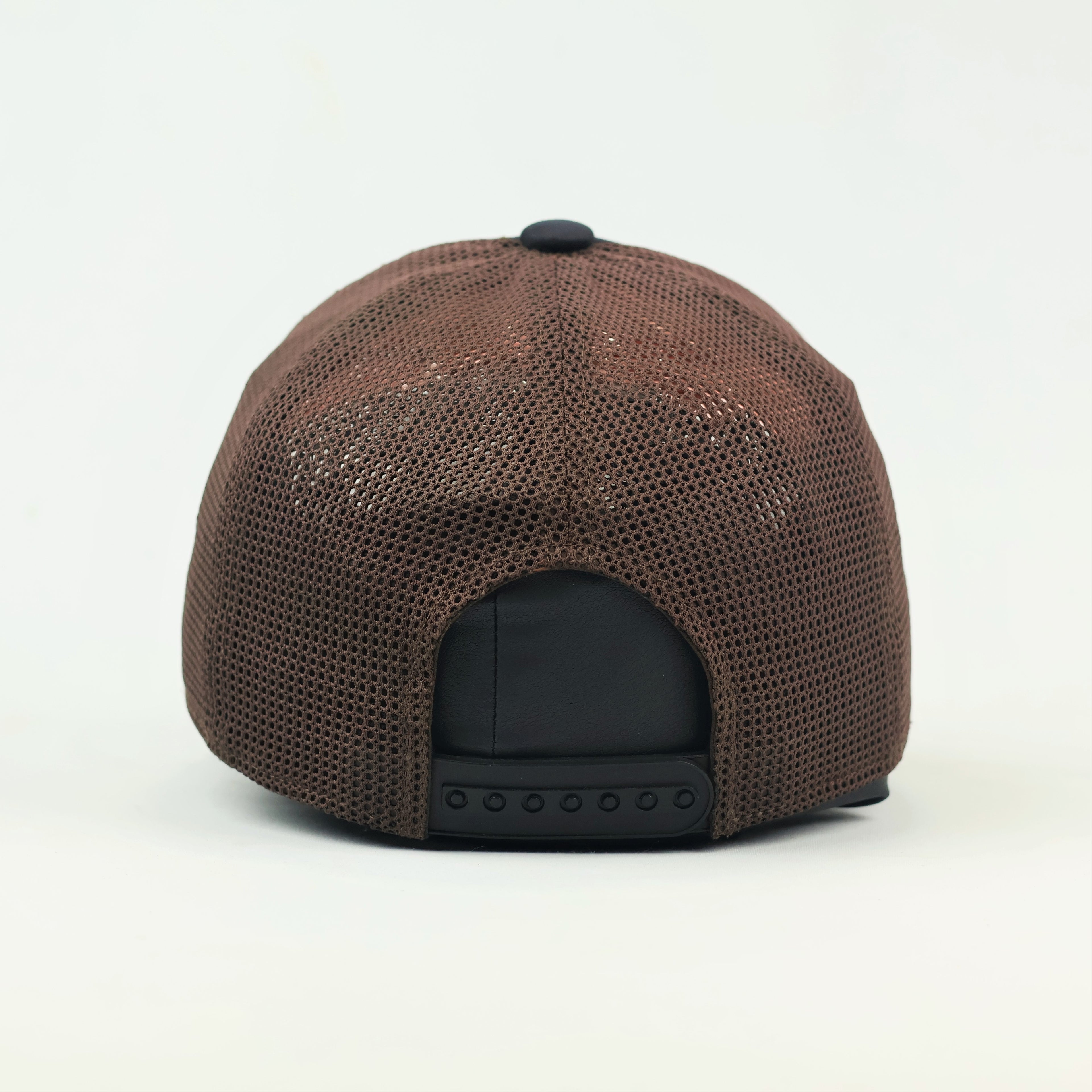 Salewa "Dolomites" Trucker Hat – Navy & Brown Mesh Cap