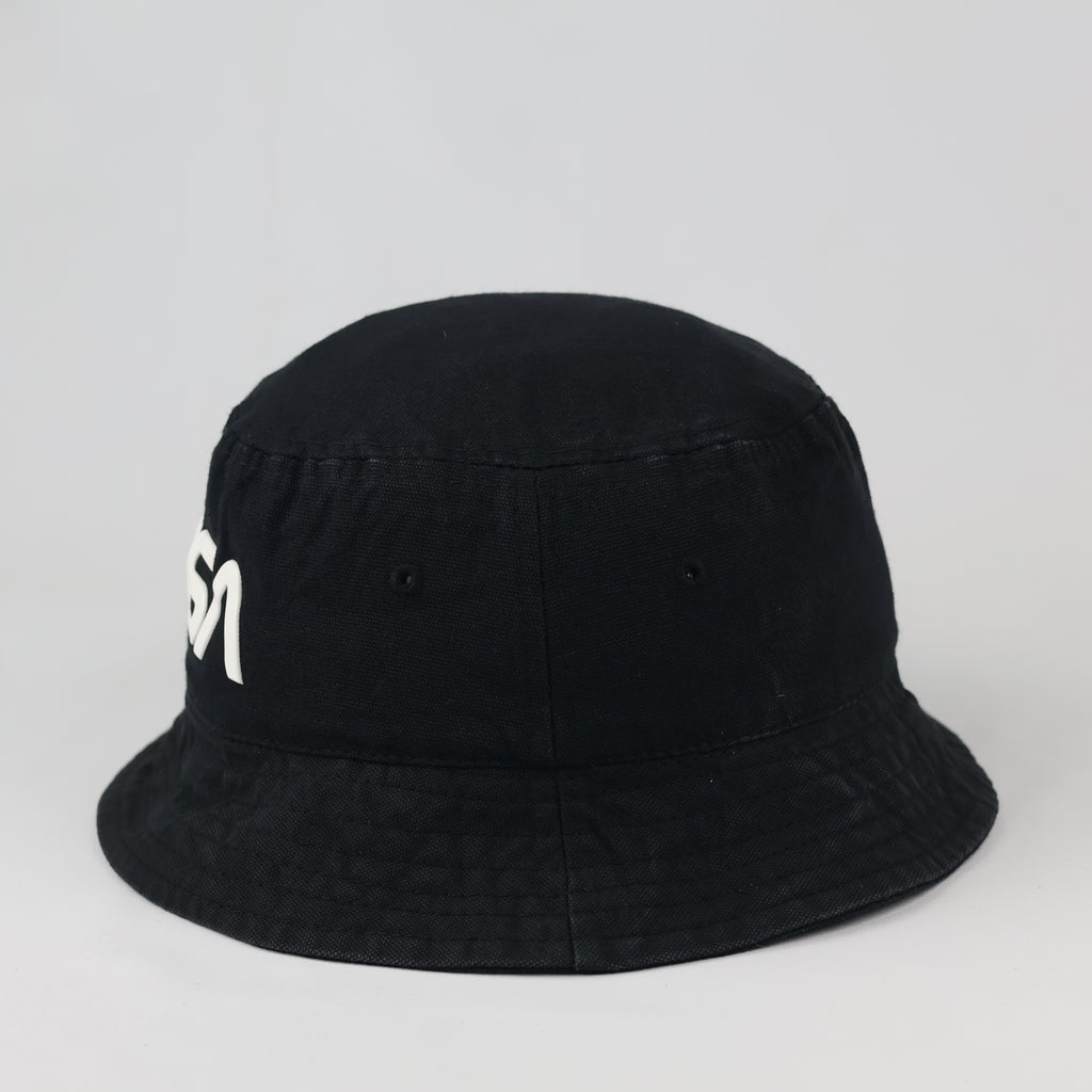 Vintage Style NASA Black Bucket Hat - Sinsay Men's Collection Cap