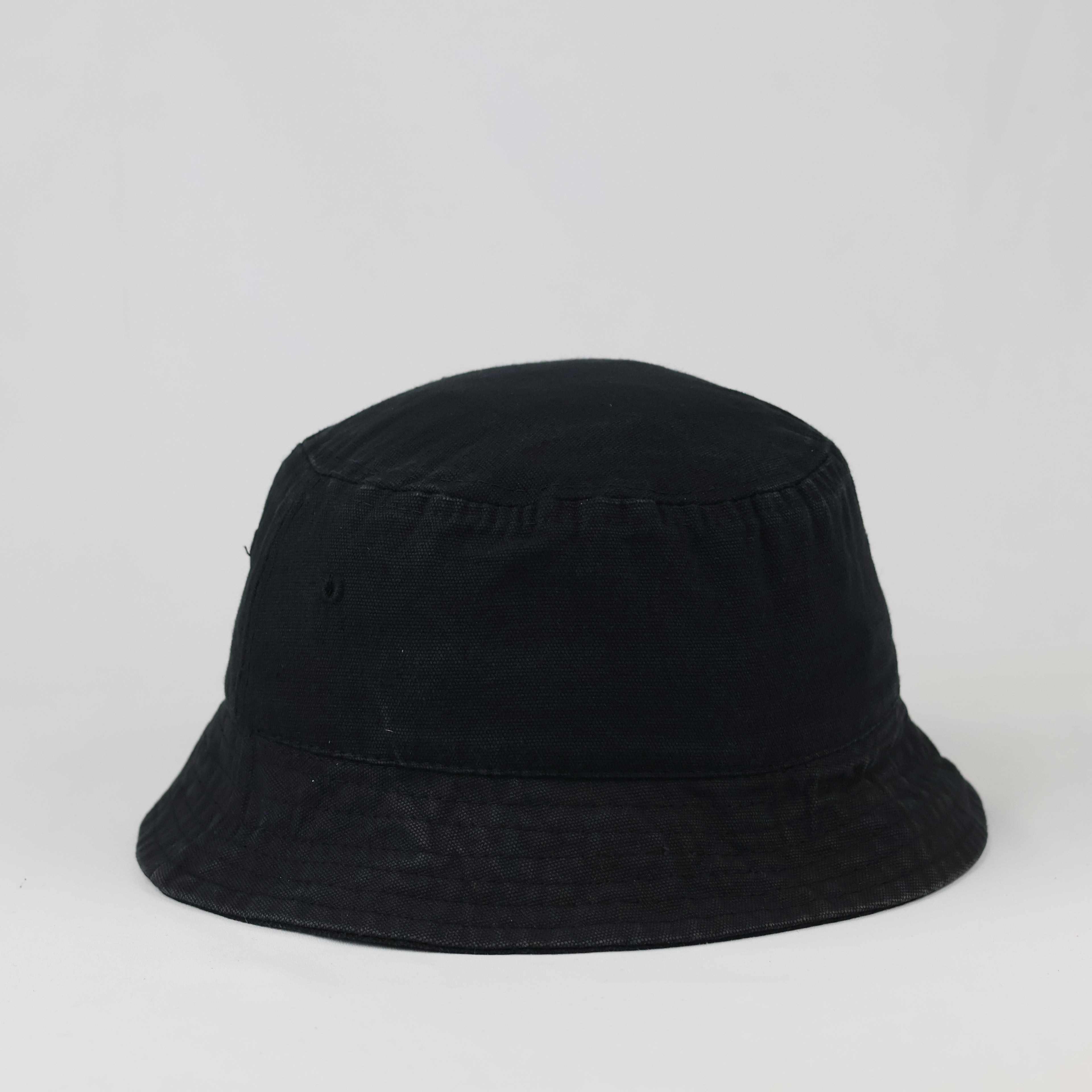 Vintage Style NASA Black Bucket Hat - Sinsay Men's Collection Cap