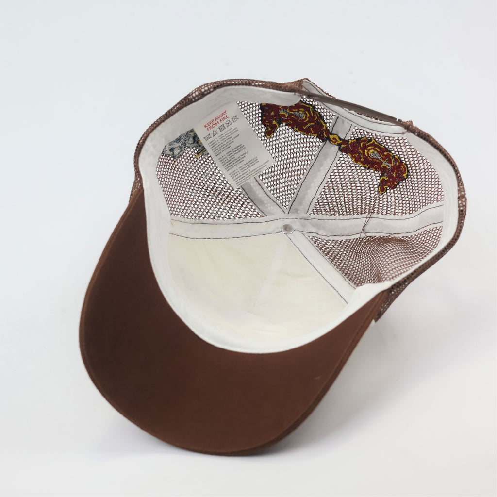 Unique Western Graphic Snapback – Embroidered Cowboy Trucker Cap