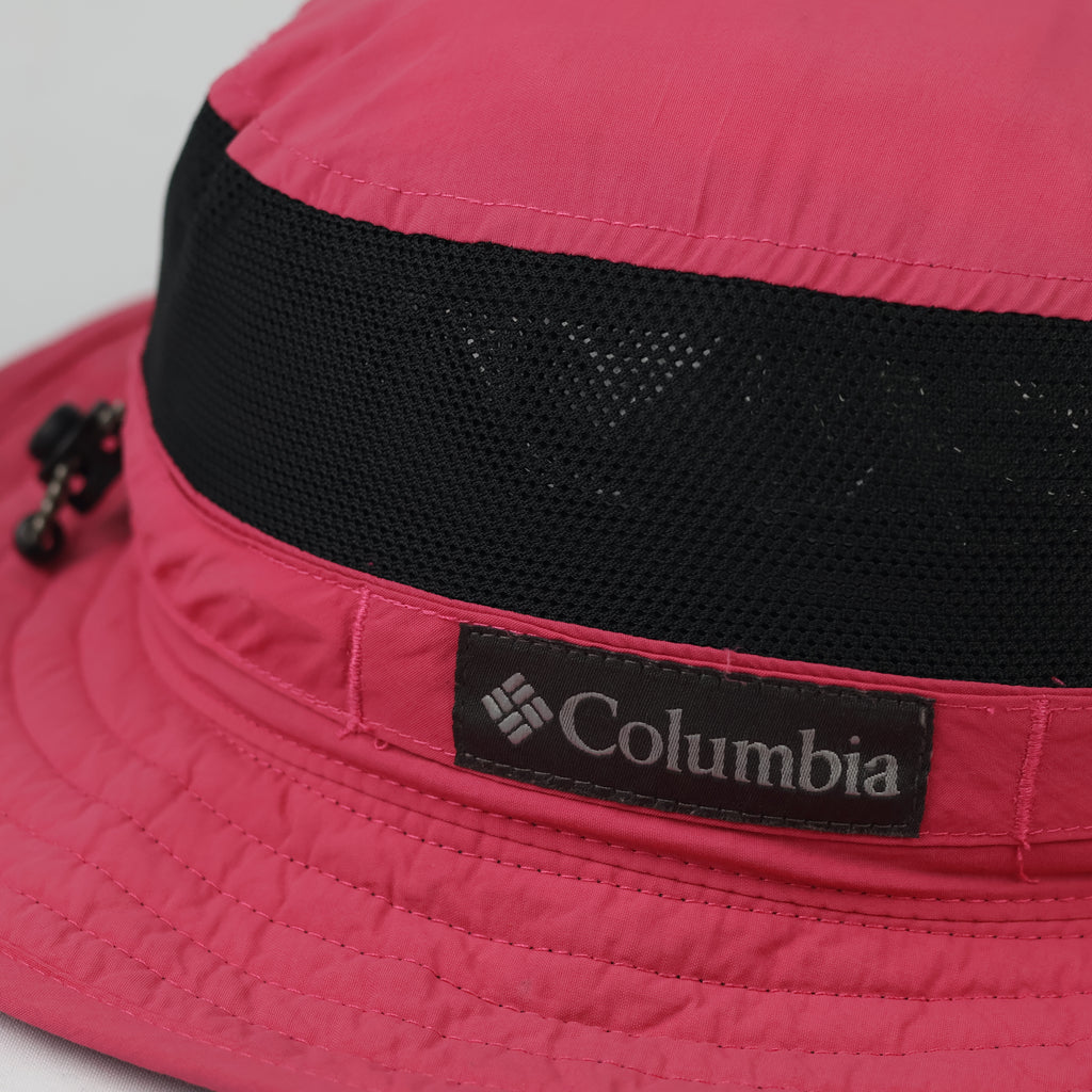 Columbia Sportswear Pink Bucket Hat | Thrifted Adjustable Booney 56-58cm