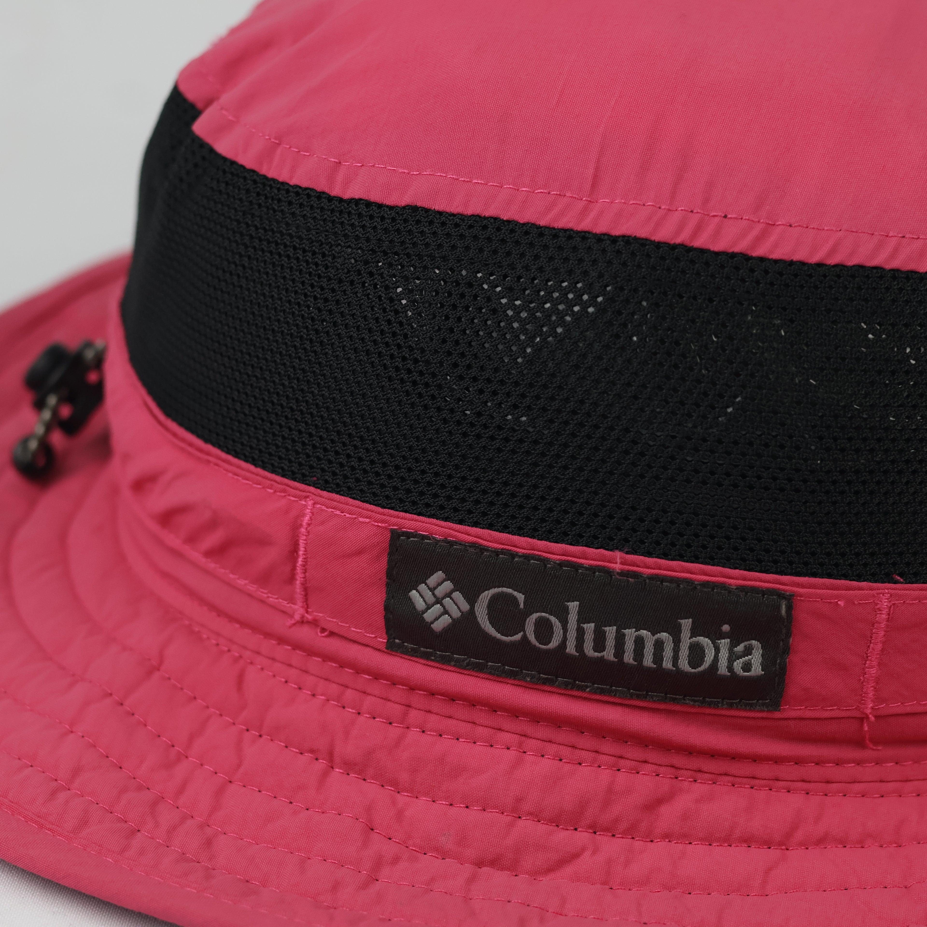 Columbia Sportswear Pink Bucket Hat | Thrifted Adjustable Booney 56-58cm