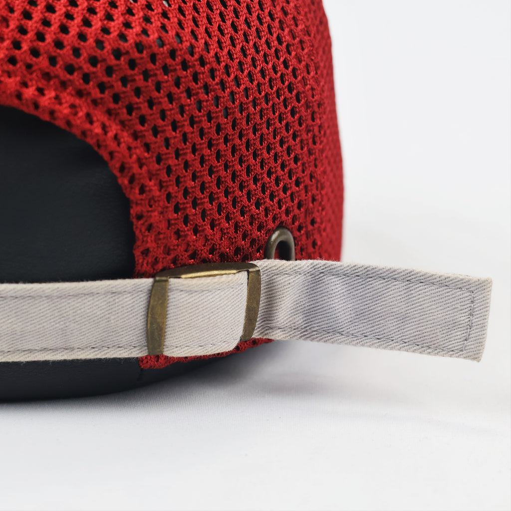 Rhapsody Music Logo Mesh Back Thrifted Cap – Adjustable Casual Hat