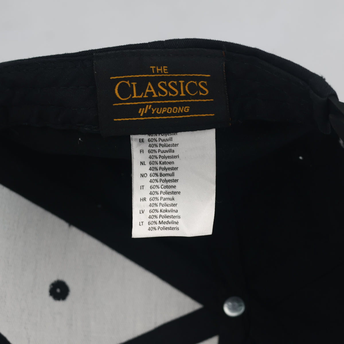 Thrifted Senertec Promo Black Snapback Cap (56-58cm) | 10502