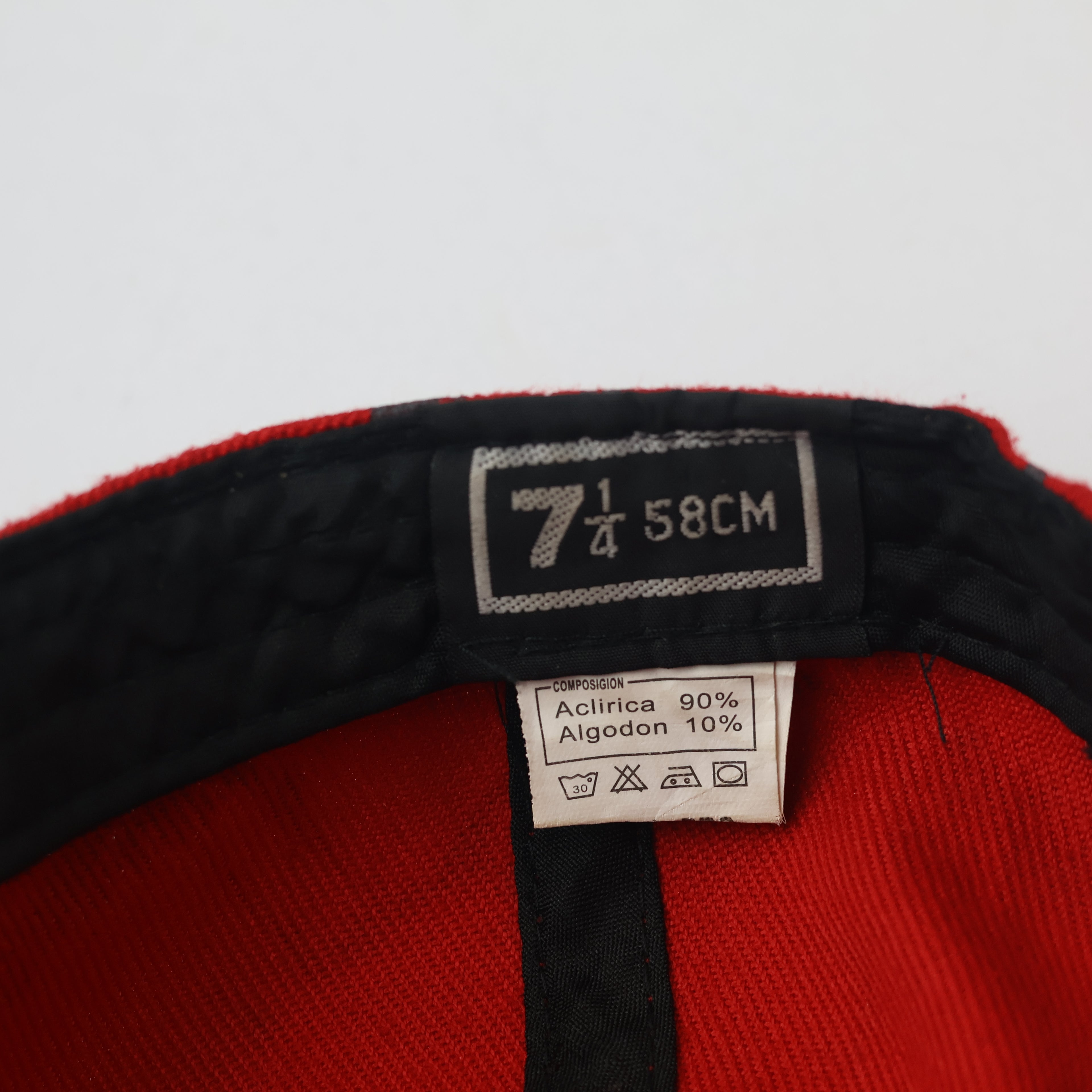 Red Monster Claw Graphic Hat – Adjustable Streetwear Thrifted Baseball Cap