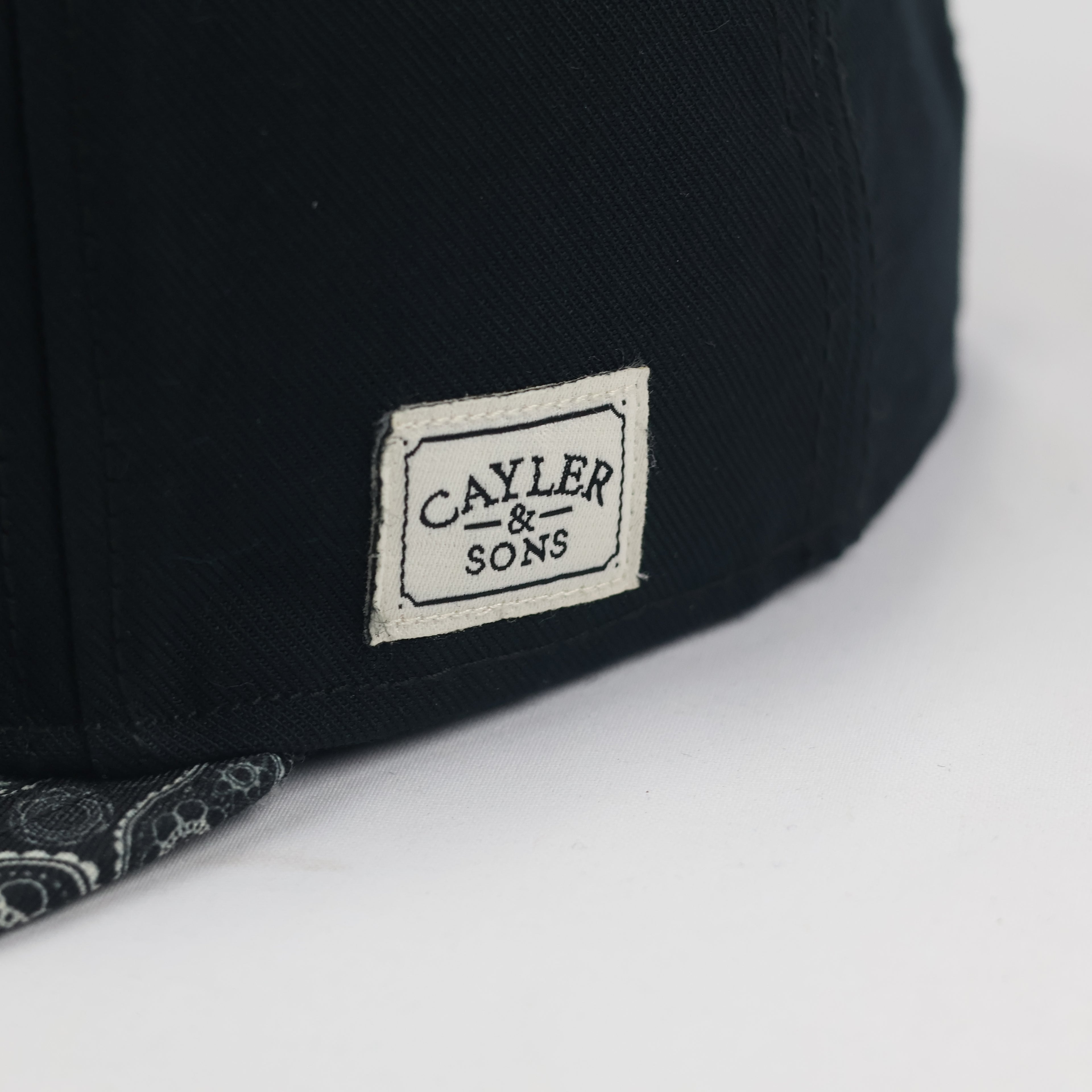 Vintage Style Hip Hop Thrifted Snapback – Cayler & Sons Paisley Brim Hat