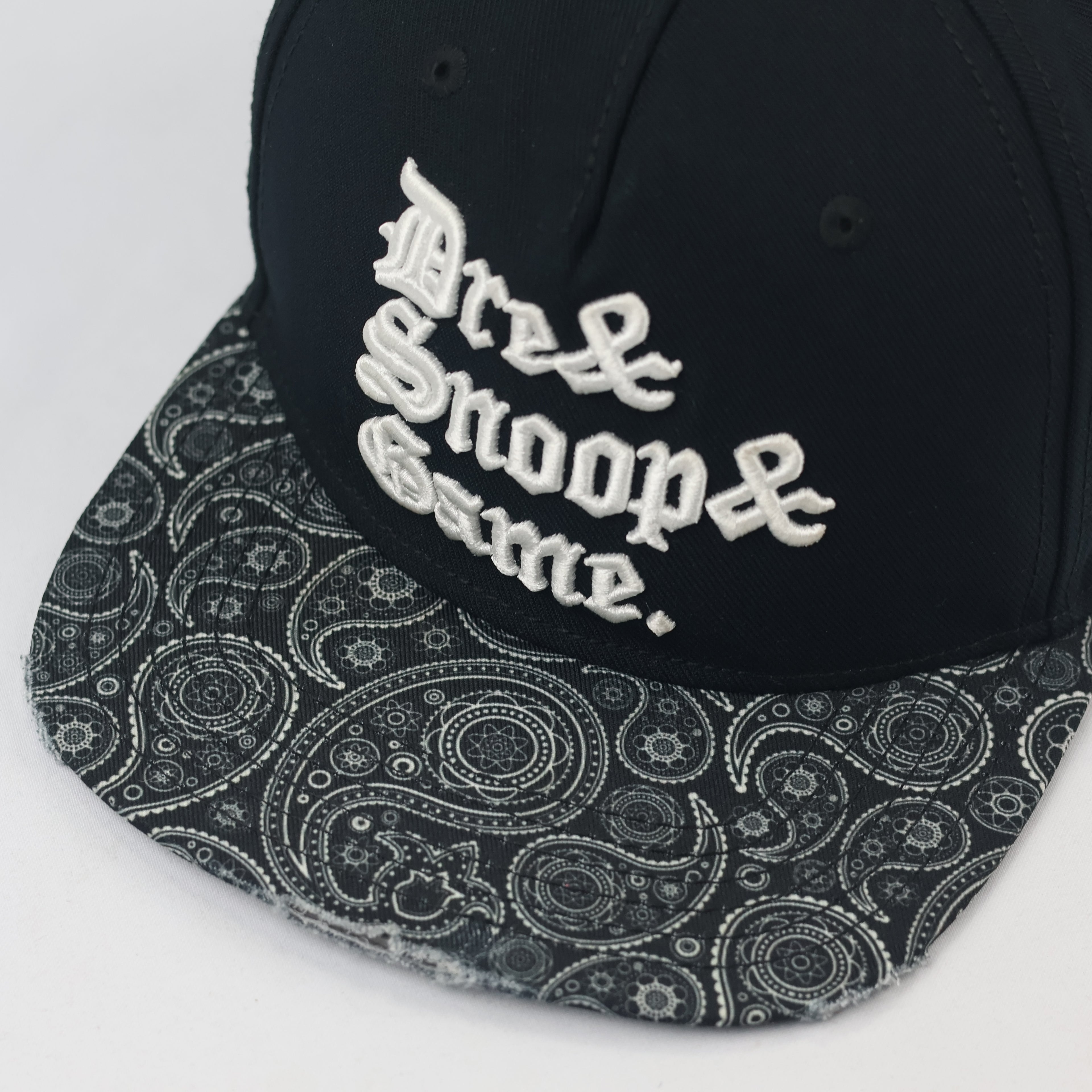 Vintage Style Hip Hop Thrifted Snapback – Cayler & Sons Paisley Brim Hat