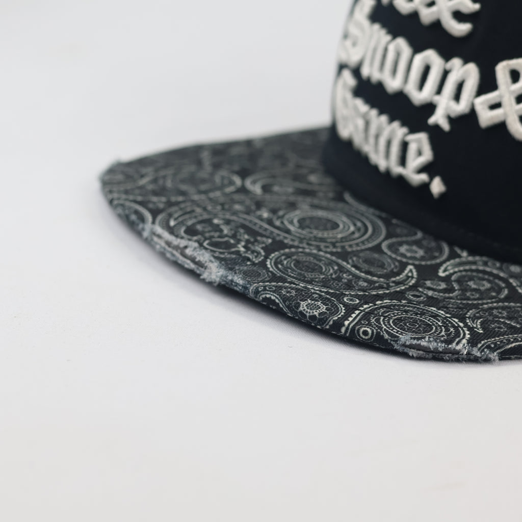 Vintage Style Hip Hop Thrifted Snapback – Cayler & Sons Paisley Brim Hat