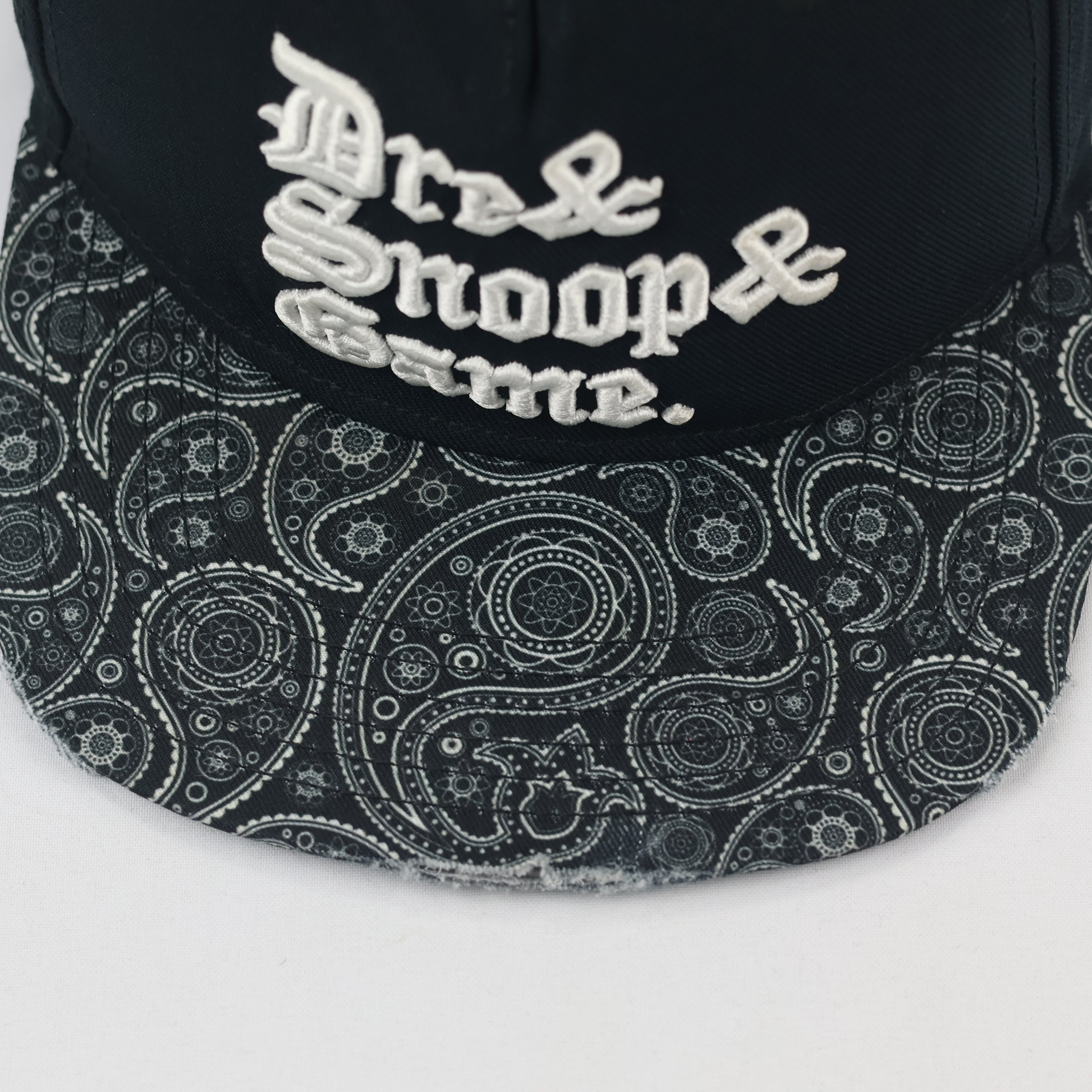 Vintage Style Hip Hop Thrifted Snapback – Cayler & Sons Paisley Brim Hat