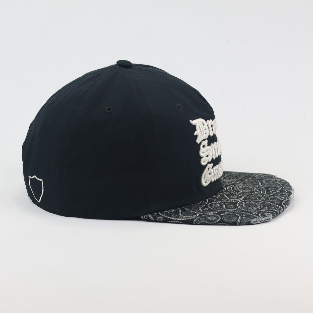 Vintage Style Hip Hop Thrifted Snapback – Cayler & Sons Paisley Brim Hat