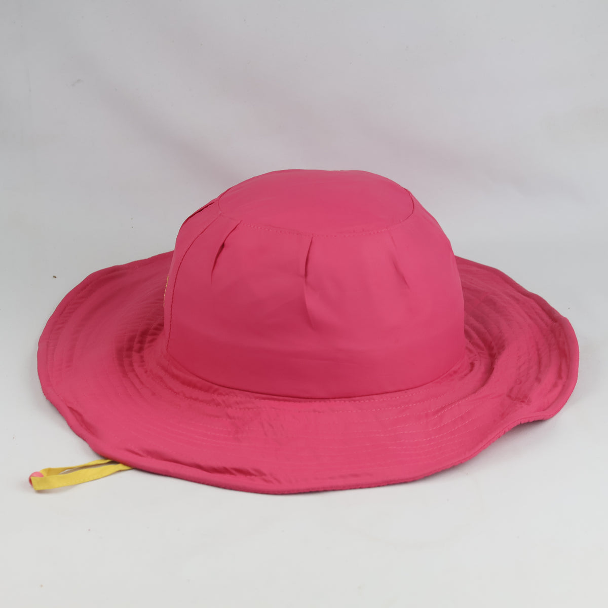 Thrifted Millet Bright Pink Wide Brim Sun Hat (57cm)