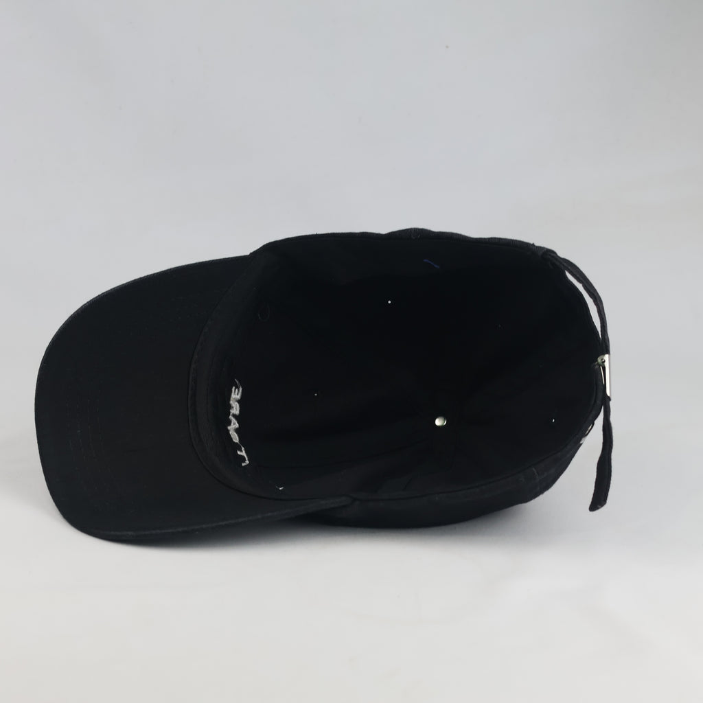 Thrifted Minimalist Black Quote Baseball Cap (56-57cm) | 10580