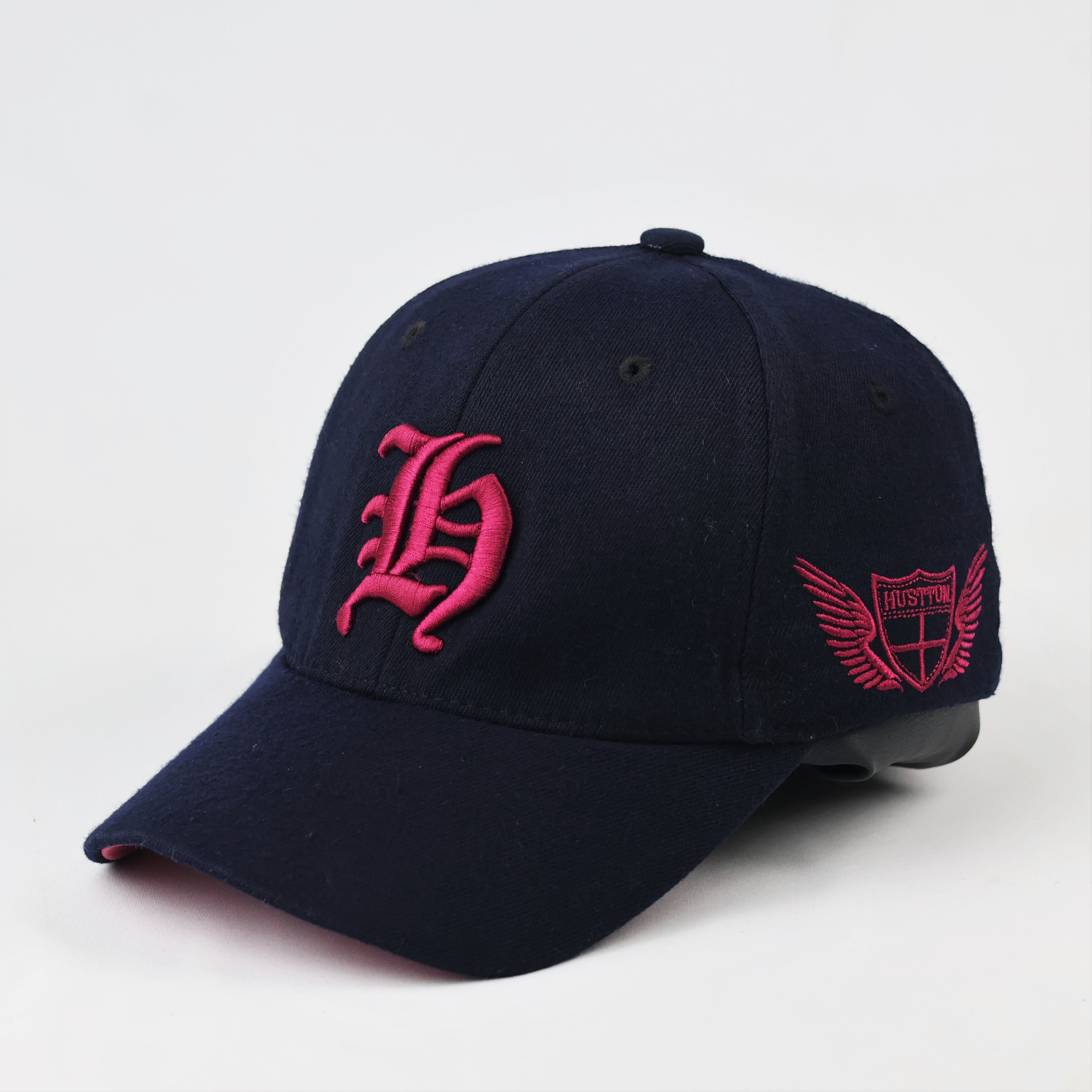 Thrifted N'SER Hustton Winged Shield Fitted Hat | 56-58cm