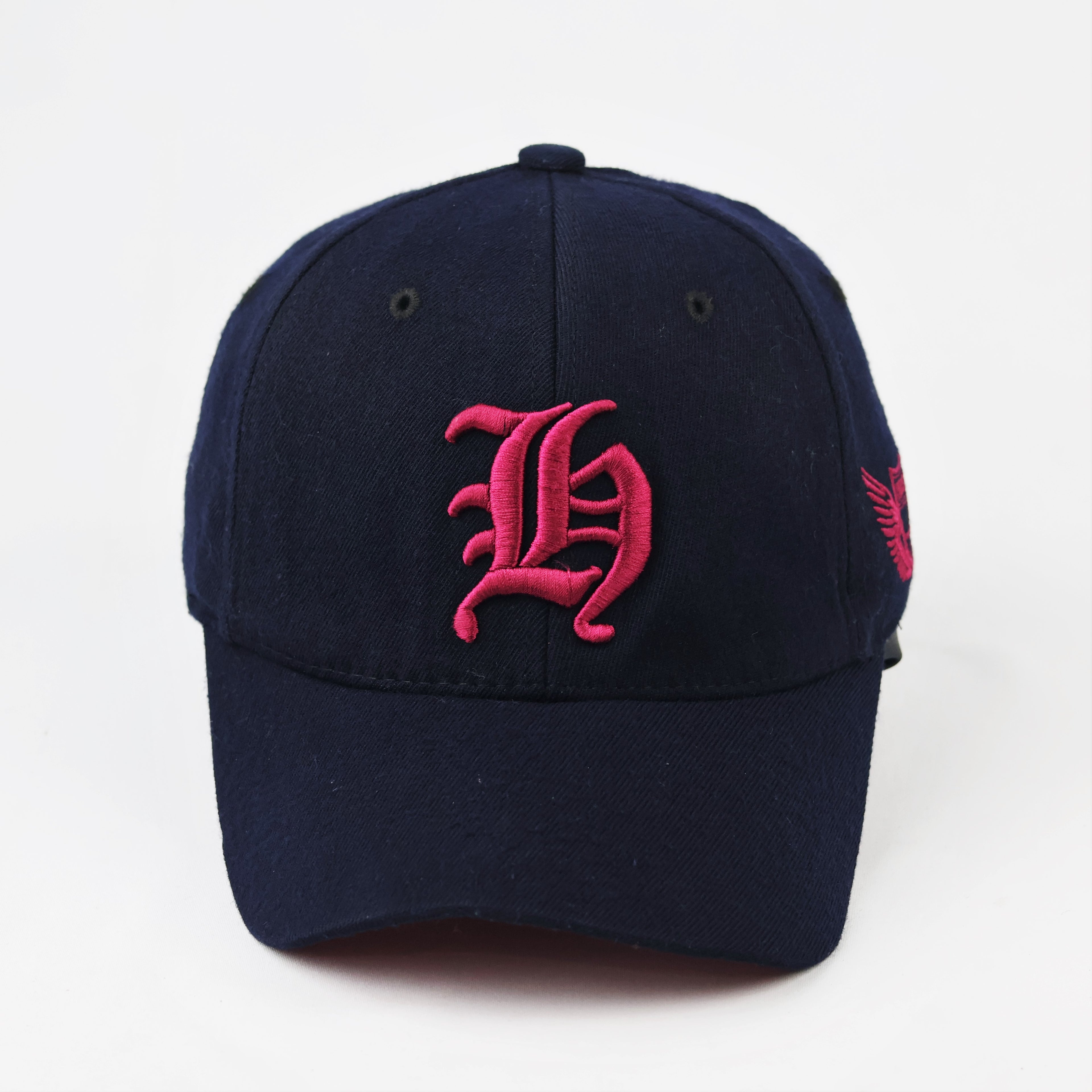 Thrifted N'SER Hustton Winged Shield Fitted Hat | 56-58cm