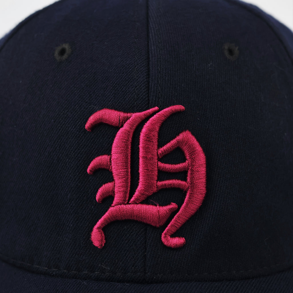 Thrifted N'SER Hustton Winged Shield Fitted Hat | 56-58cm