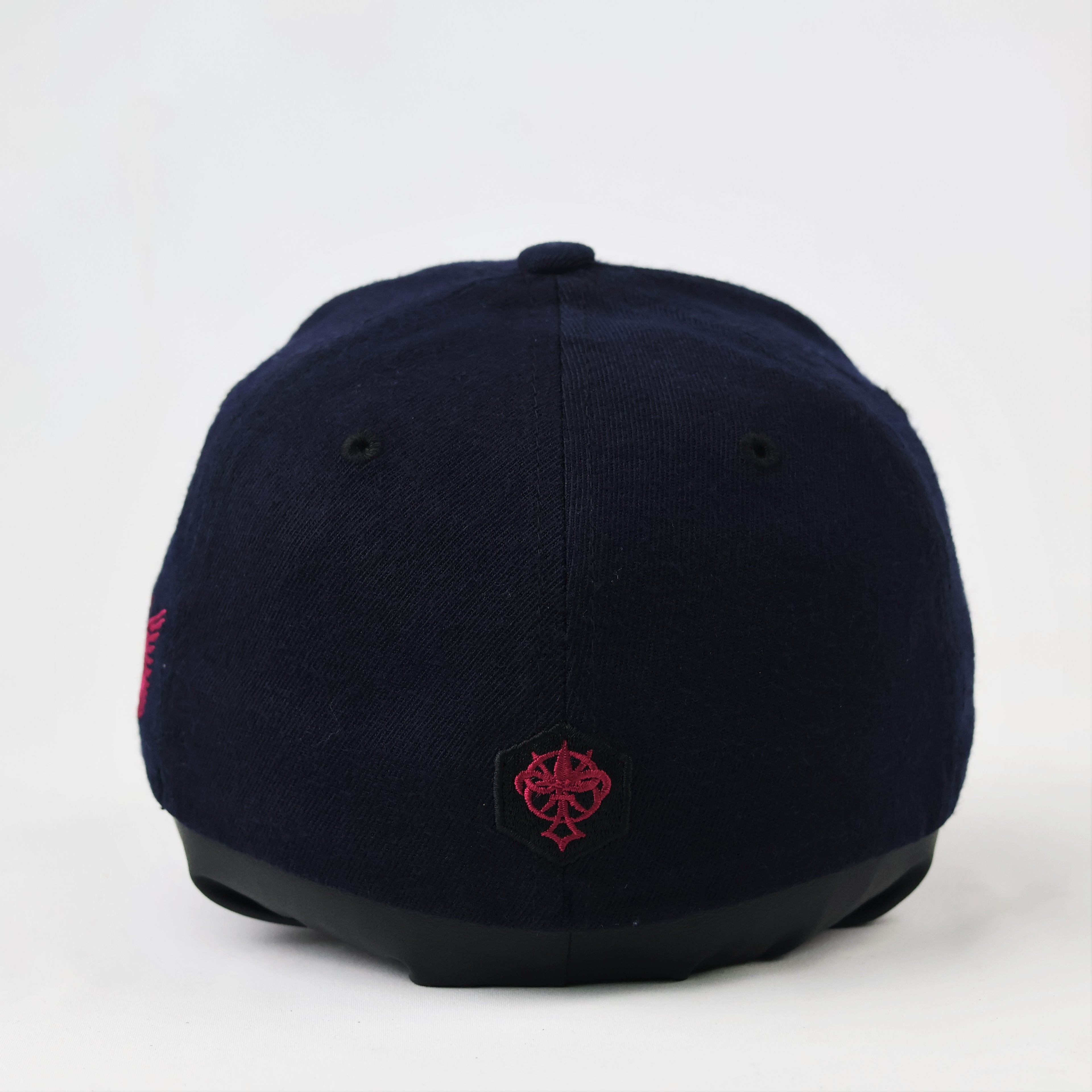 Thrifted N'SER Hustton Winged Shield Fitted Hat | 56-58cm